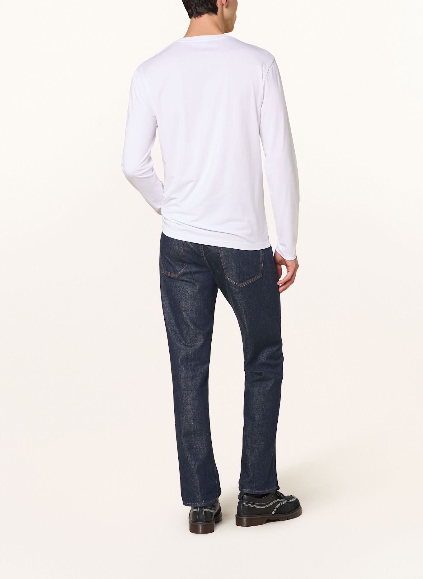 DRYKORN Long sleeve shirt IDIRO: WHITE