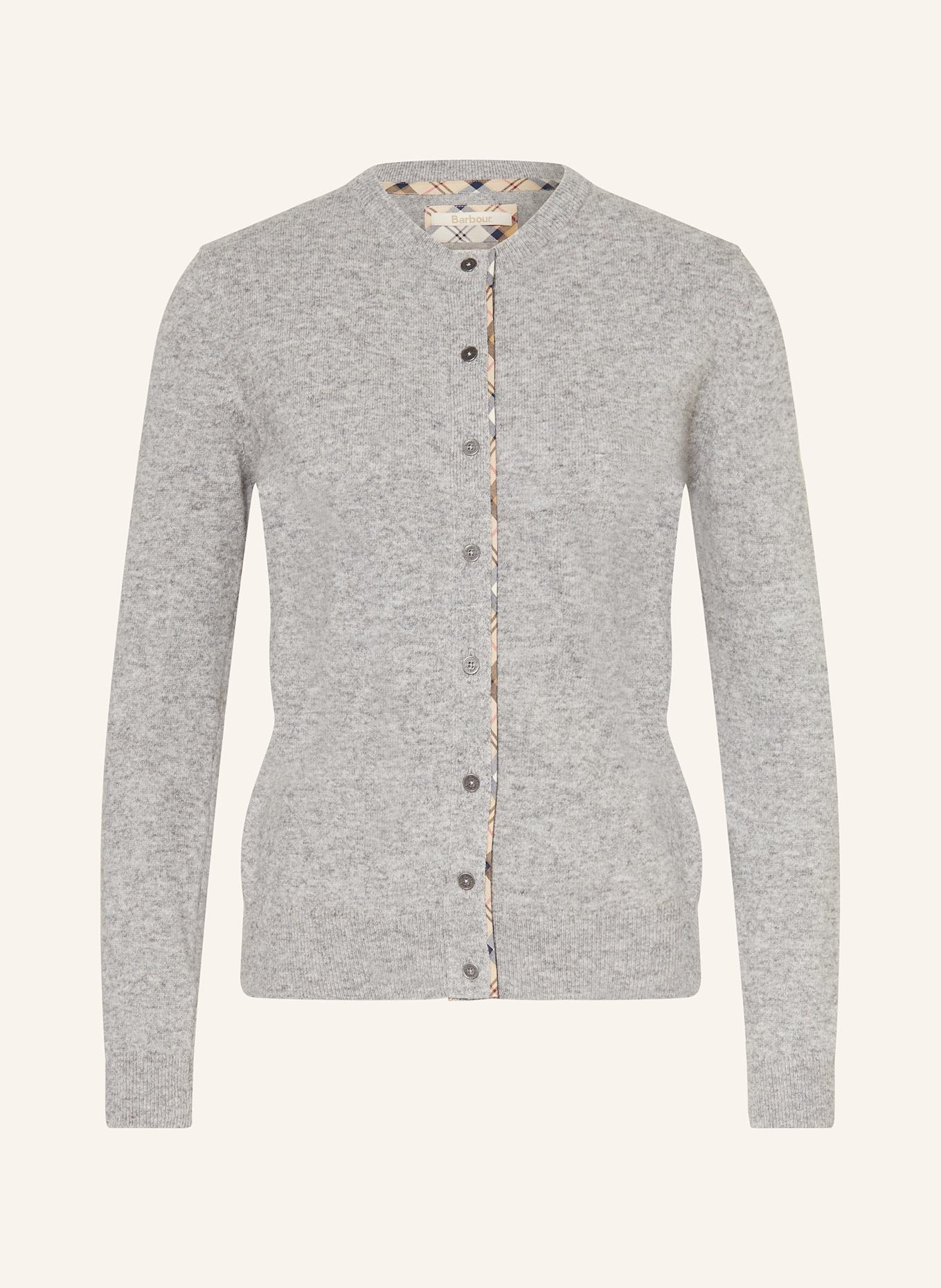 Barbour Strickjacke PENDLE: GRAU