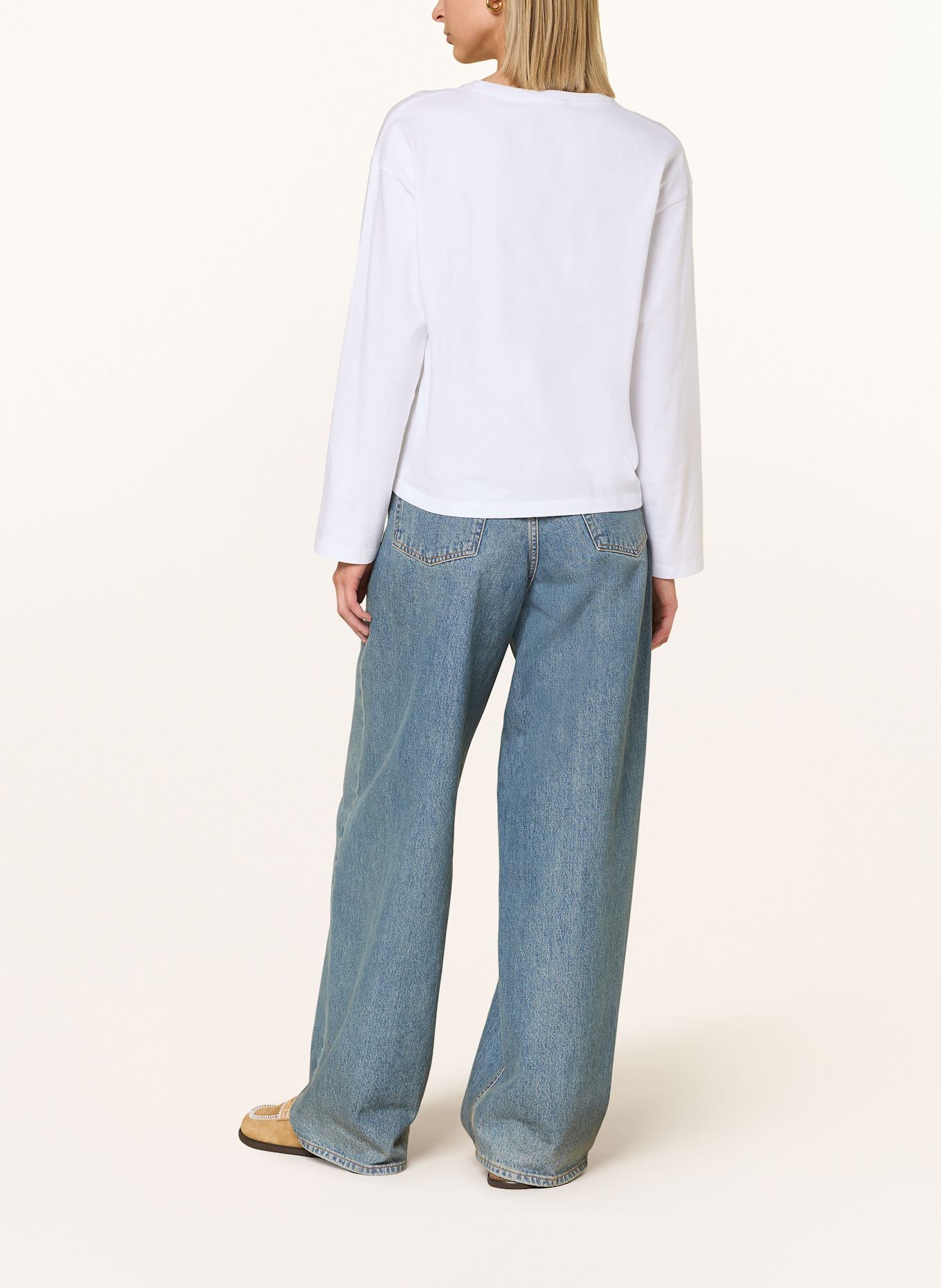 Barbour Longsleeve WOODHOUSE: WEISS