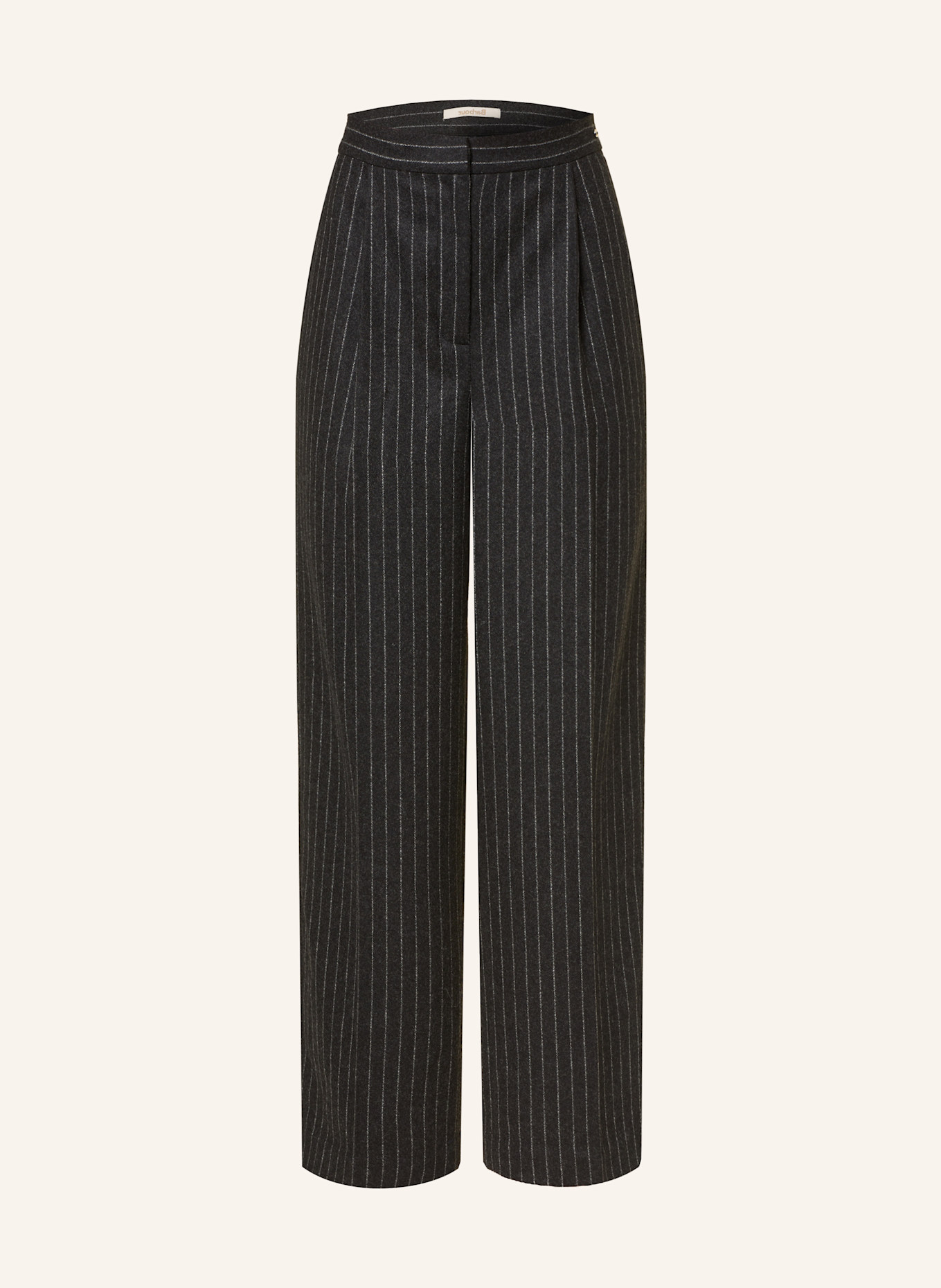 Barbour Marlenehose BLAKELY: DUNKELGRAU / HELLGRAU