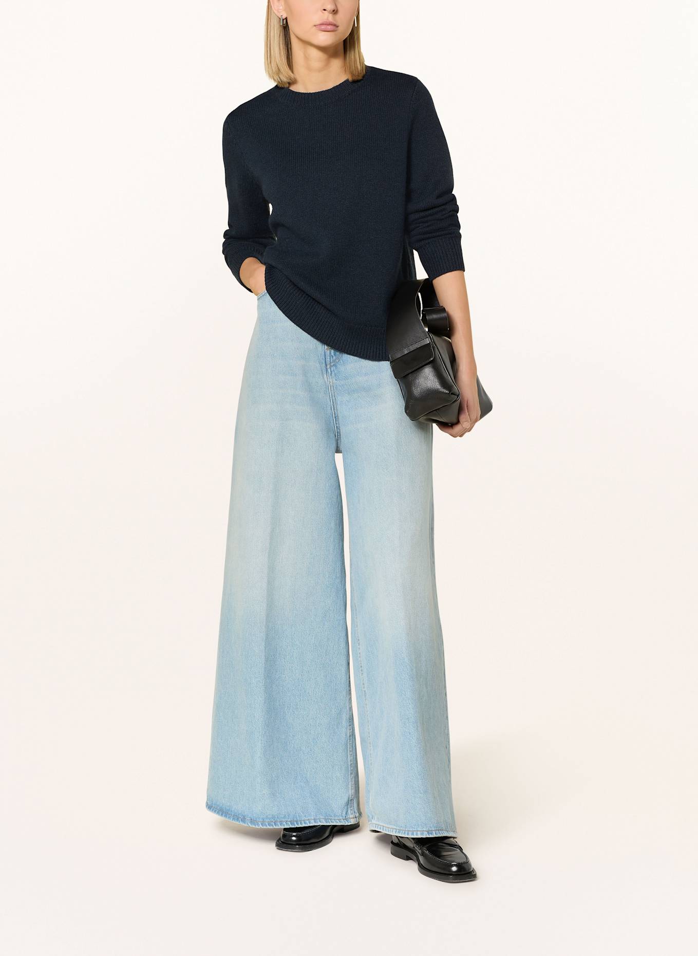 Barbour Pullover WOODHOUSE: DUNKELBLAU