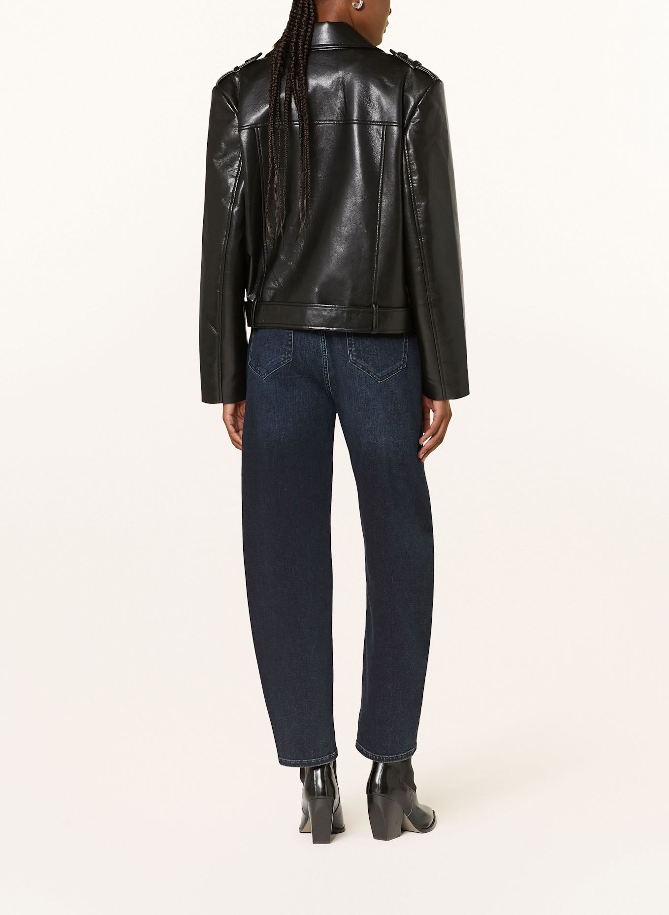 RAFFAELLO ROSSI Mom Jeans HANNI: 885 brown blue