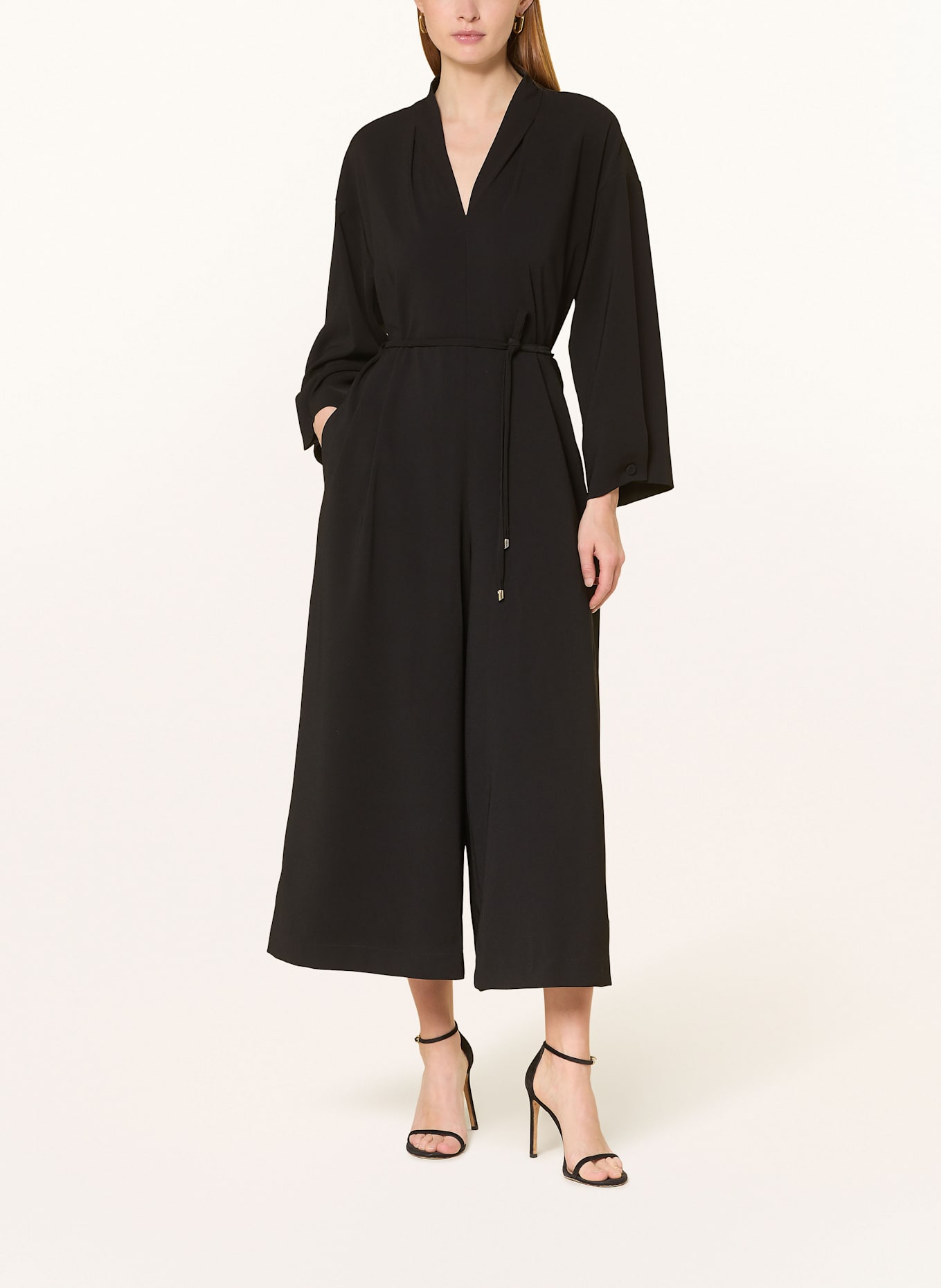 ELENA MIRO Jumpsuit: SCHWARZ