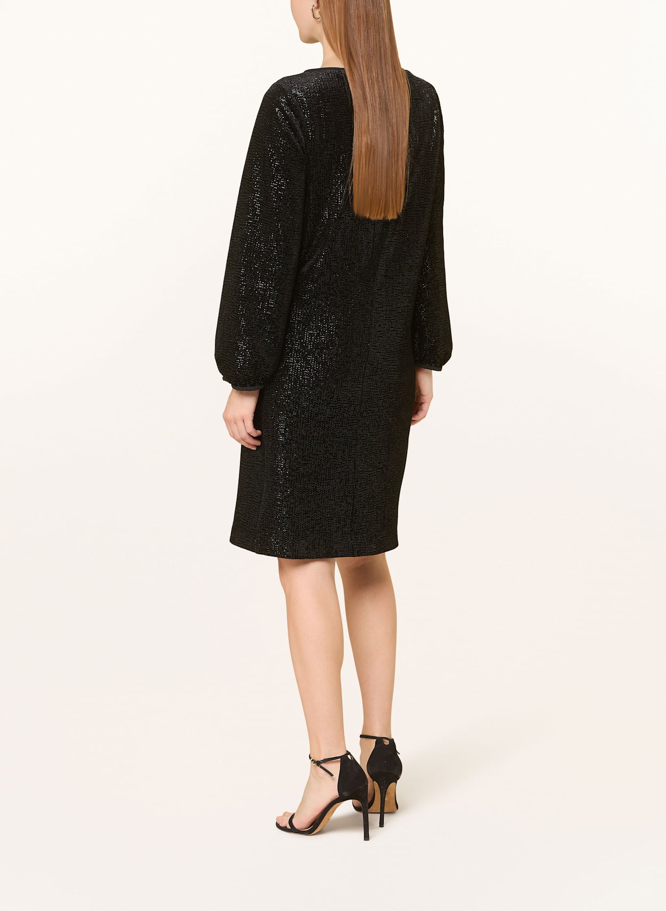 ELENA MIRO Samtkleid: OLIV