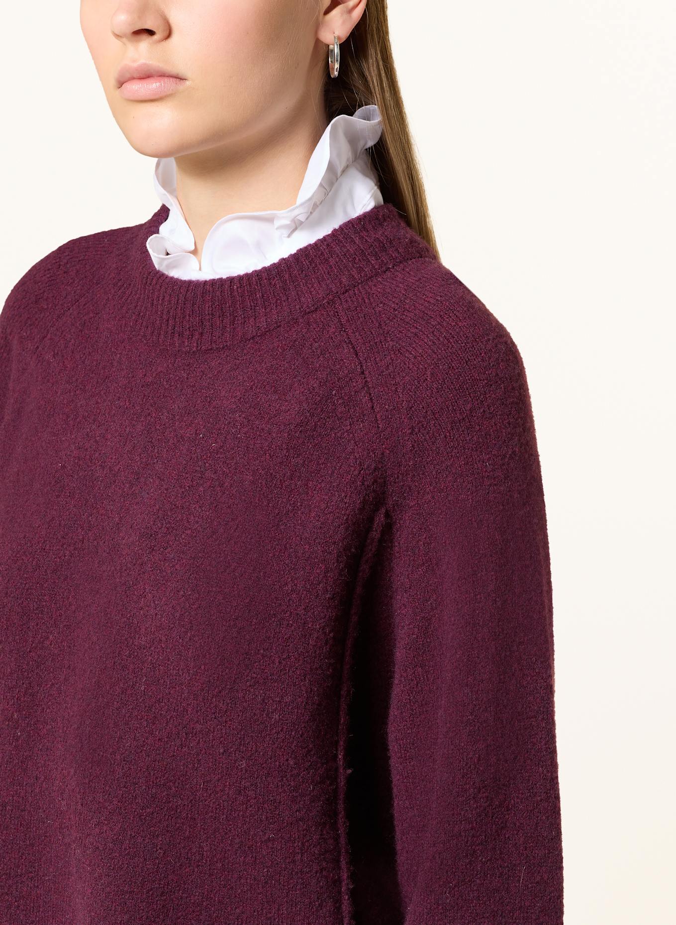 ETERNA Kragen mit Rüschen: WEISS