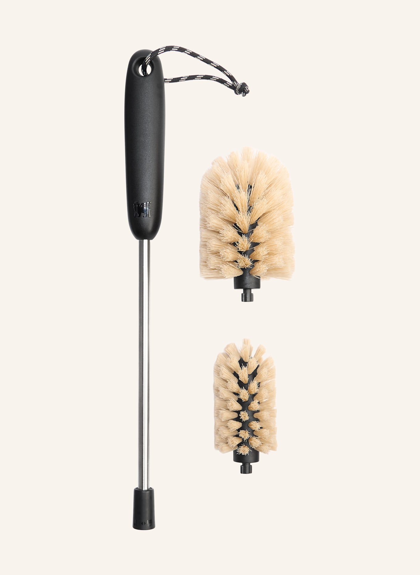 STANLEY 2er-Set: Reinigungsbürste THE CLASSIC CLEANING BRUSH mit Ersatzbürste, Farbe: BEIGE/ SILBER/ SCHWARZ (Bild 1)