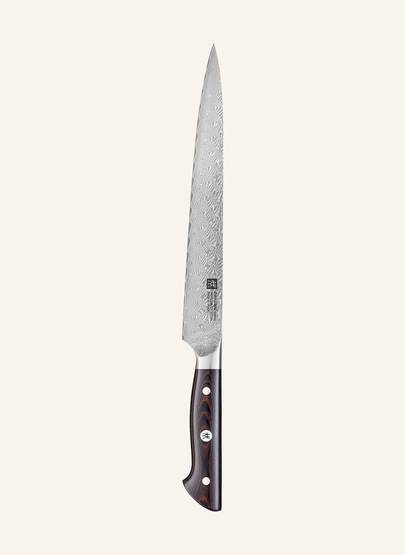 ZWILLING Fleischmesser TANREI: DUNKELBRAUN / SILBER