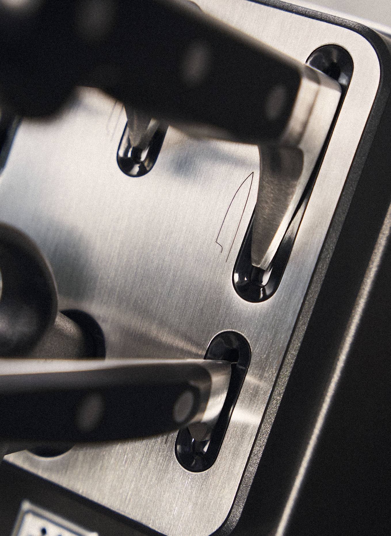 ZWILLING 7-tlg. Messerblock PROFESSIONAL S: SCHWARZ / SILBER