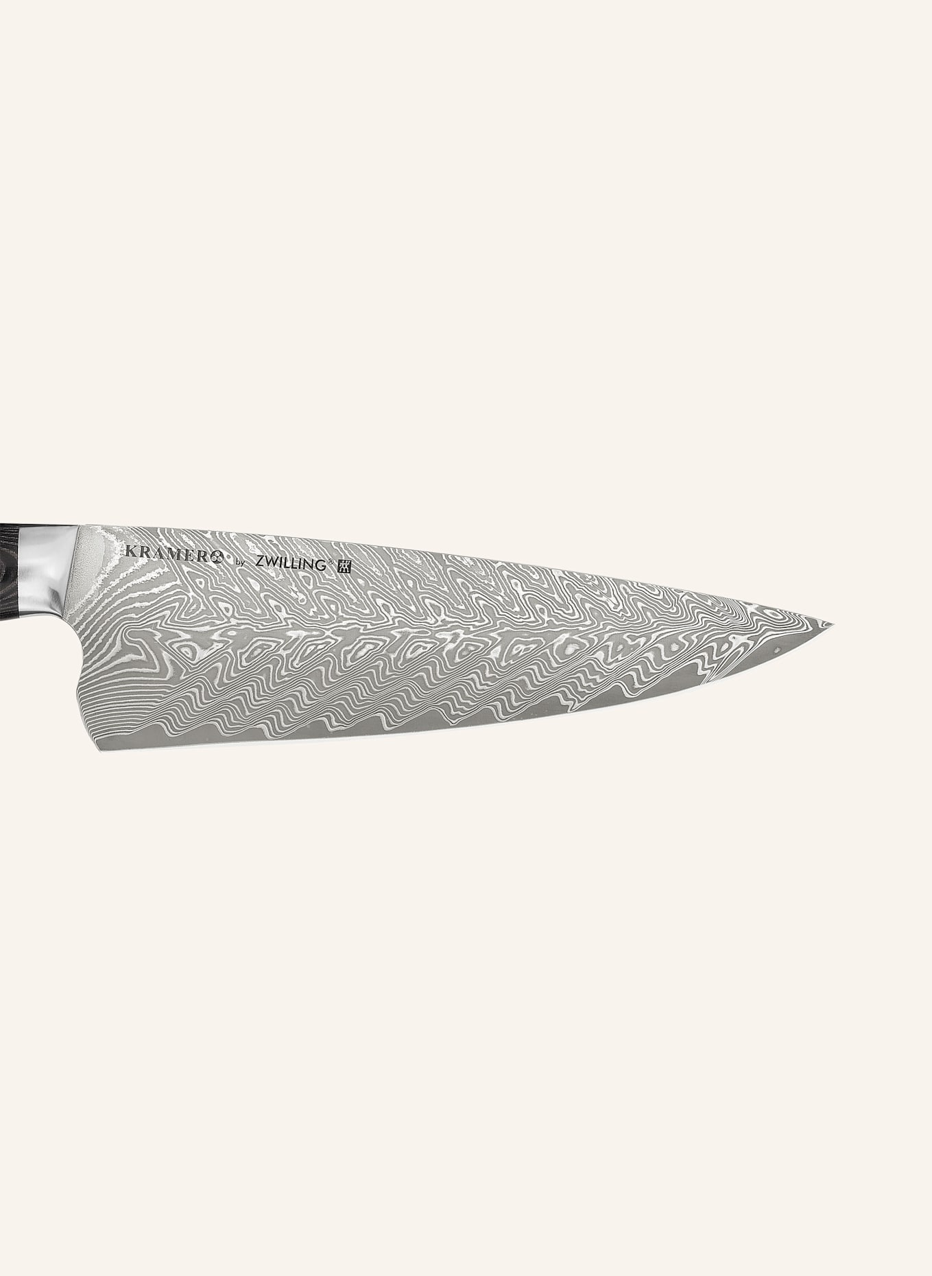 ZWILLING Kochmesser KRAMER EURO STAINLESS: SILBER / DUNKELBRAUN