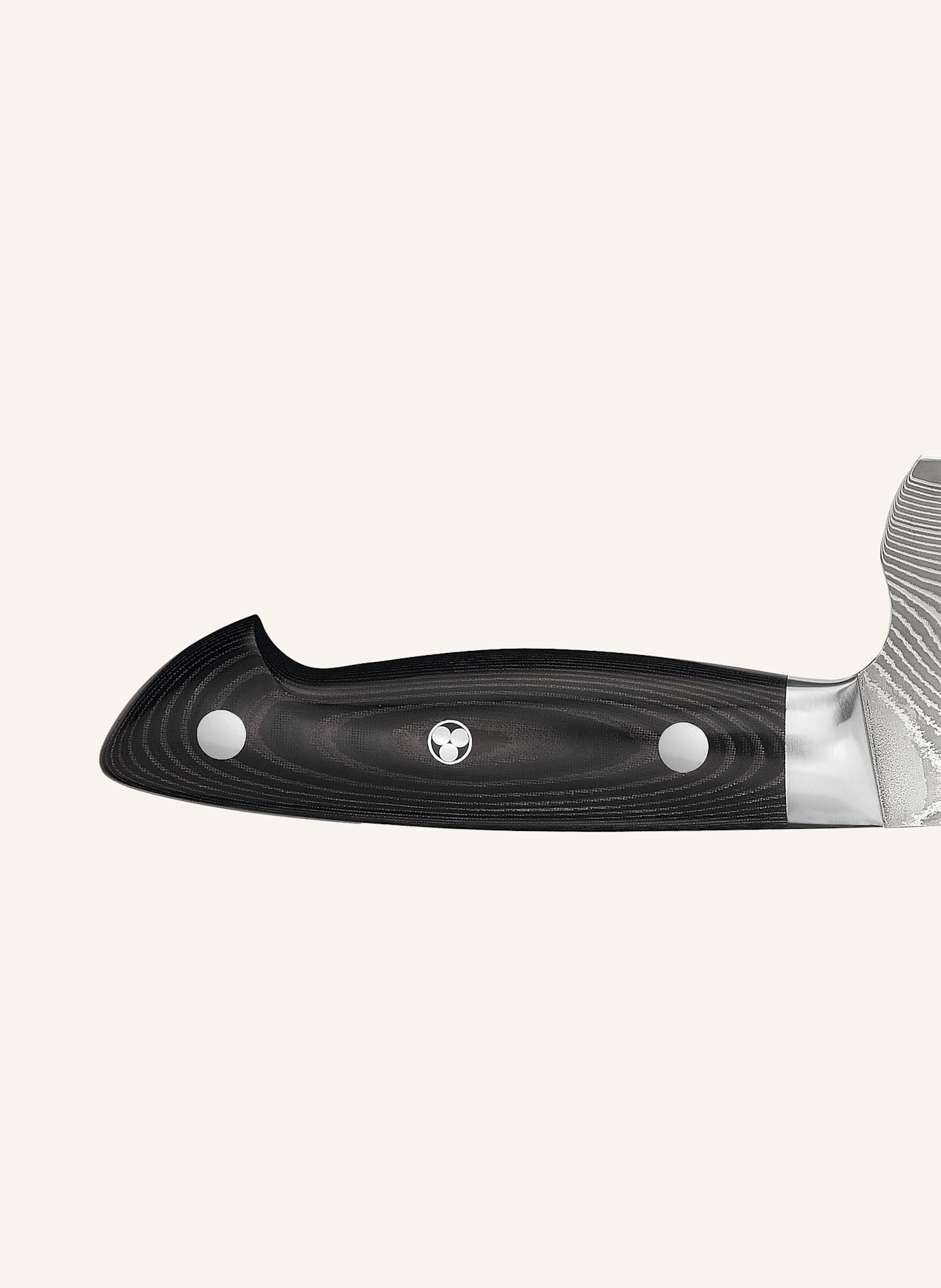 ZWILLING Kochmesser KRAMER EURO STAINLESS: SILBER / DUNKELBRAUN