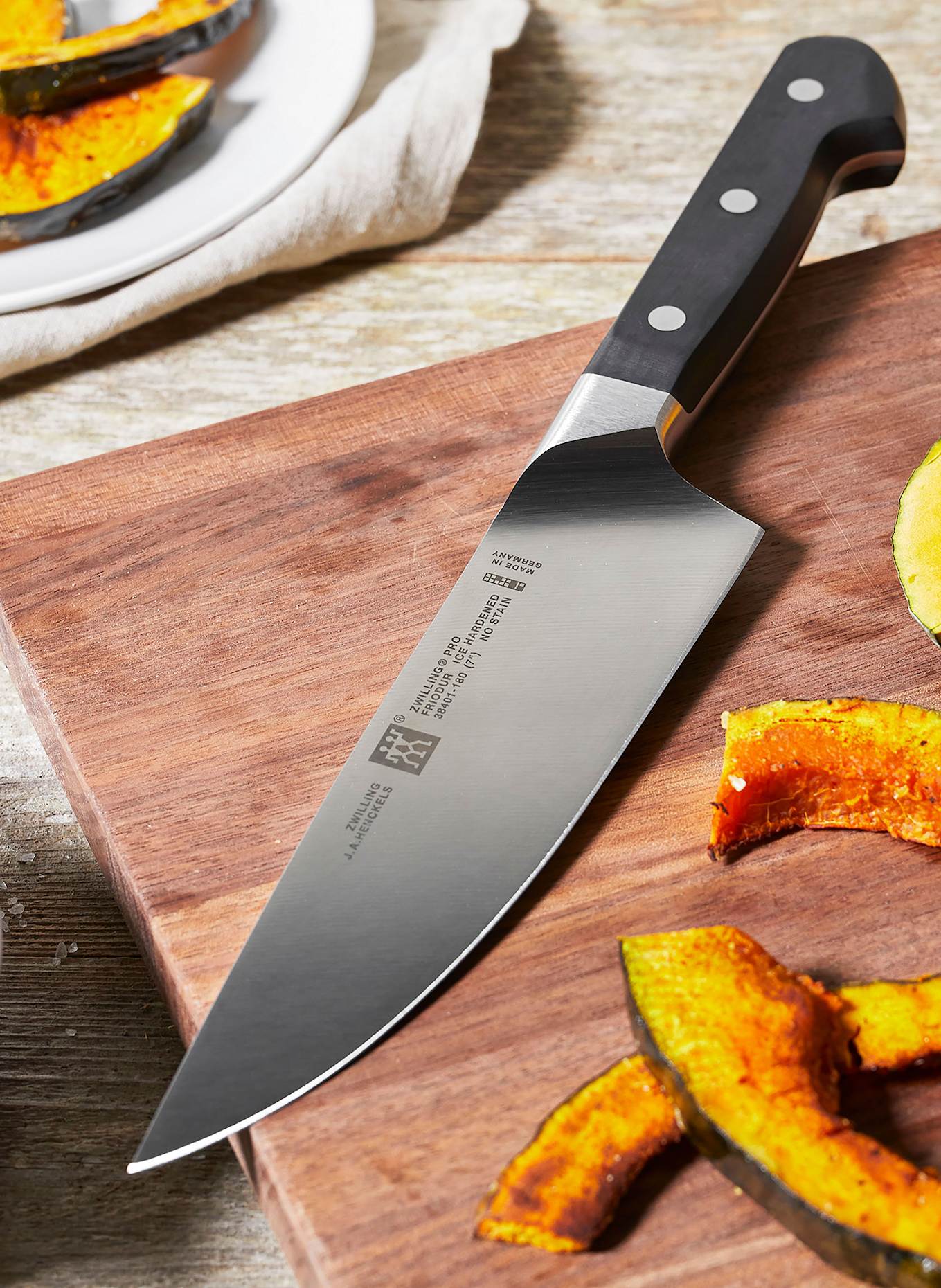 ZWILLING 2-tlg. Messer-Set PRO: SCHWARZ / SILBER