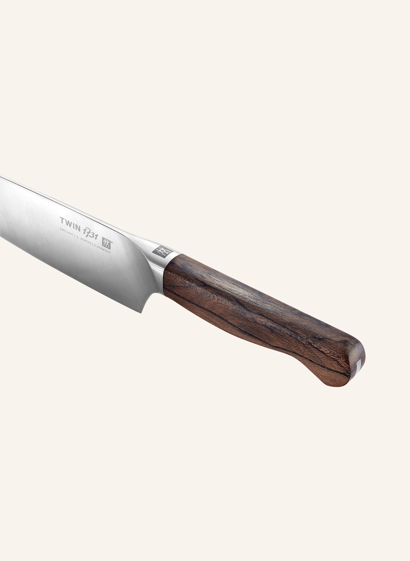 ZWILLING Brotmesser 1731: BRAUN / SILBER