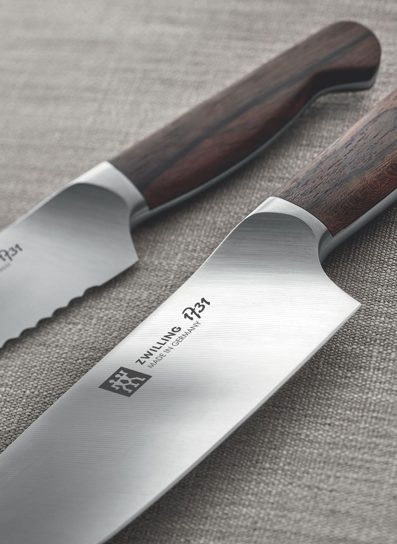ZWILLING Brotmesser 1731: BRAUN / SILBER