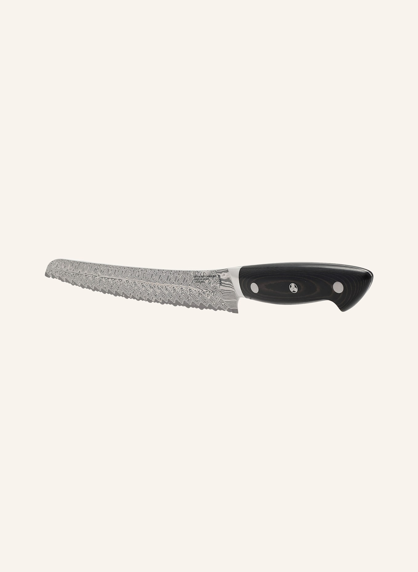 ZWILLING Brotmesser KRAMER EURO STAINLESS: SILBER / DUNKELBRAUN