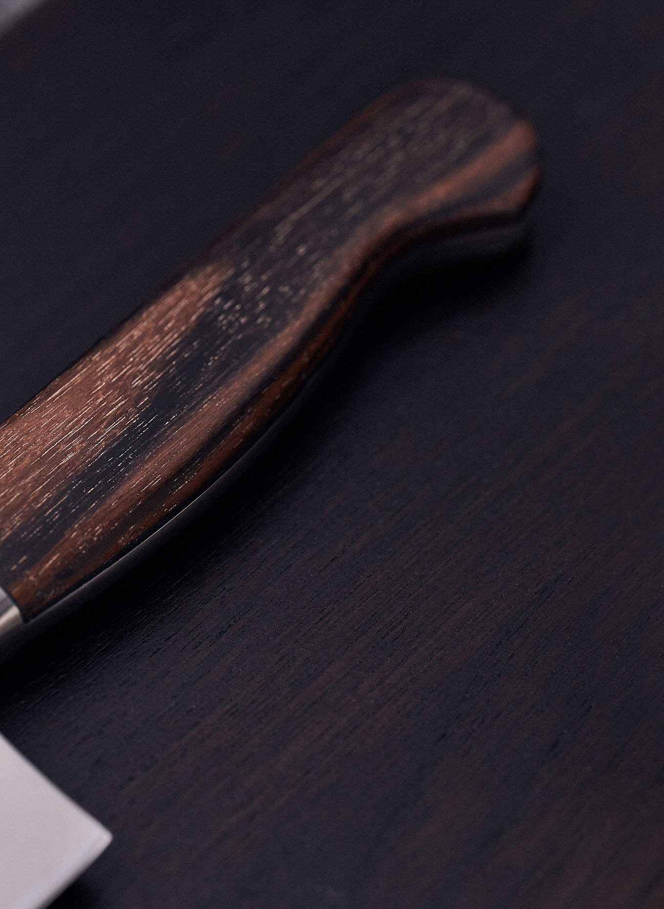 ZWILLING Santokumesser 1731: BRAUN / SILBER