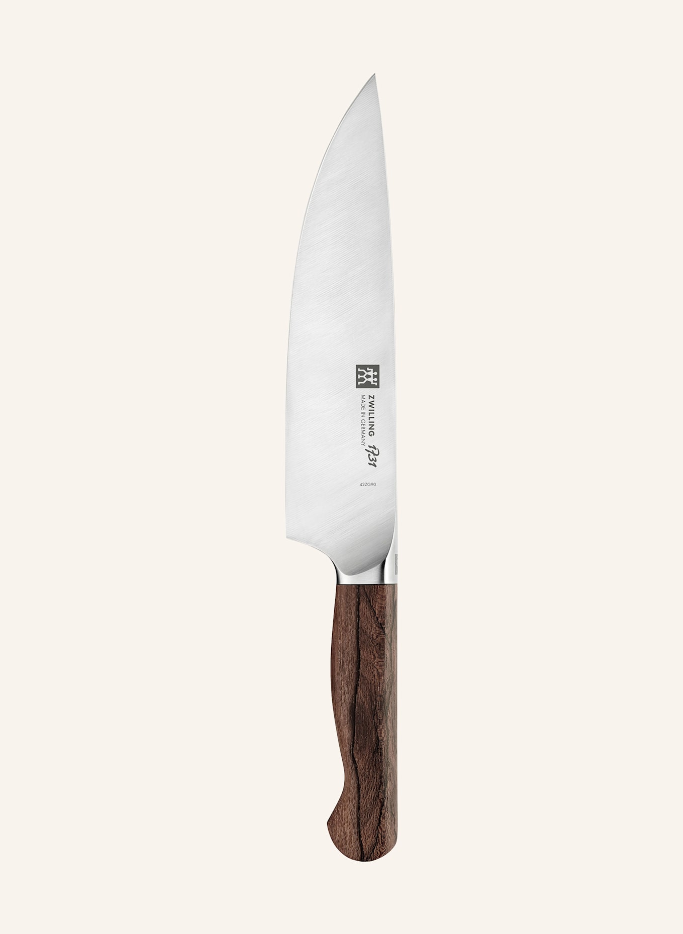 ZWILLING Kochmesser 1731: BRAUN / SILBER