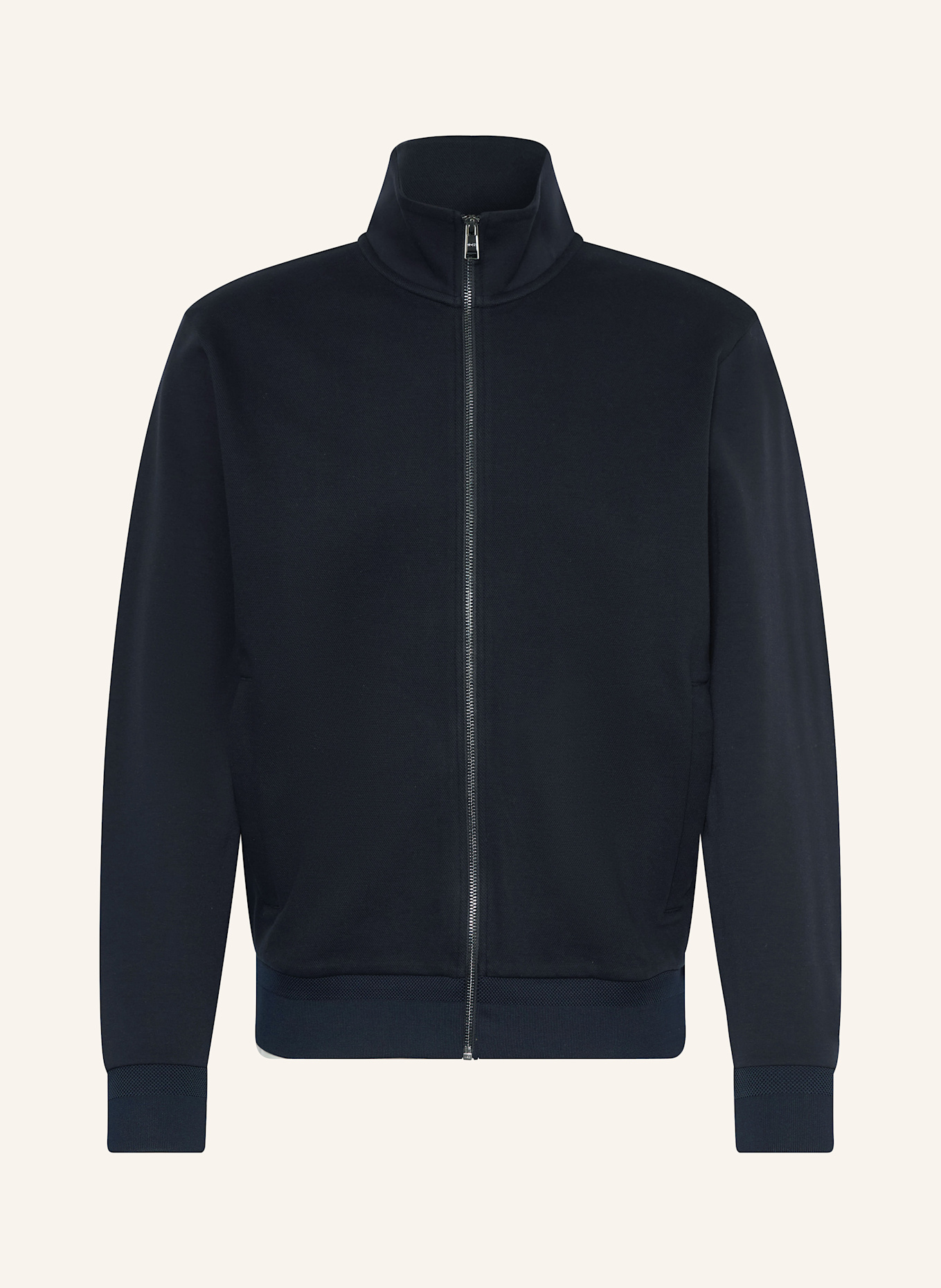 BOSS Sweatjacke SHEPHERD: DUNKELBLAU