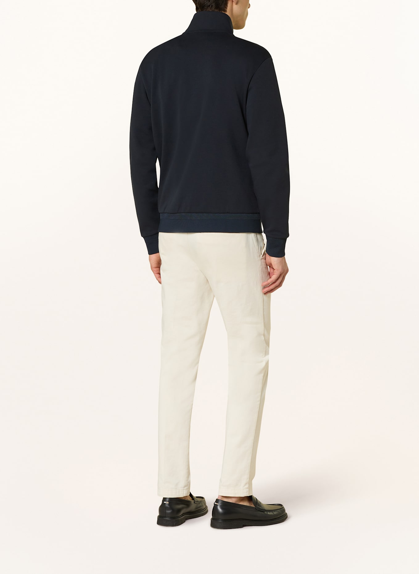 BOSS Sweatjacke SHEPHERD: DUNKELBLAU