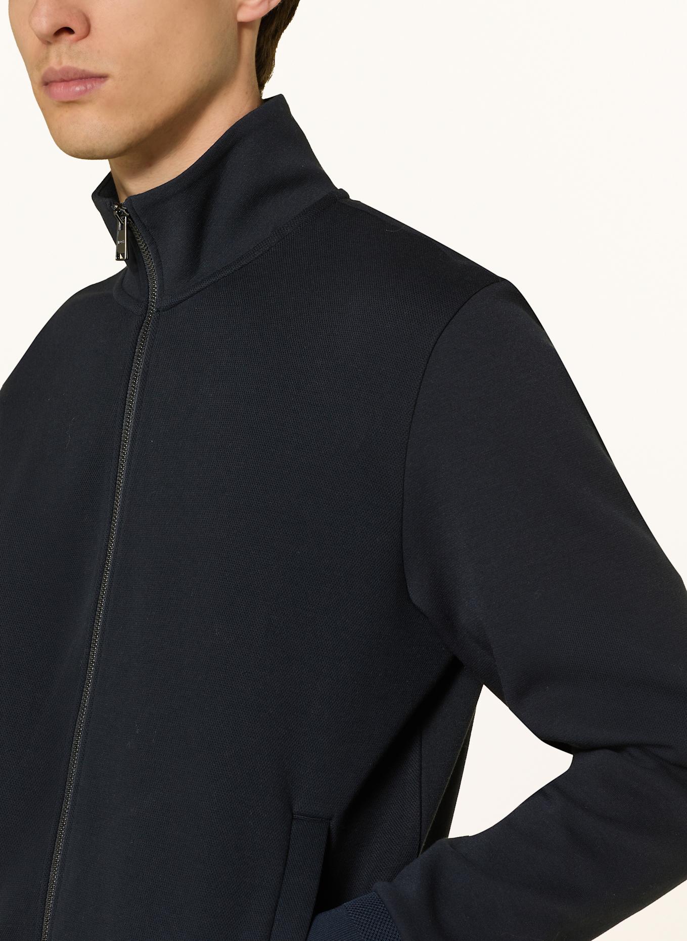 BOSS Sweatjacke SHEPHERD: DUNKELBLAU