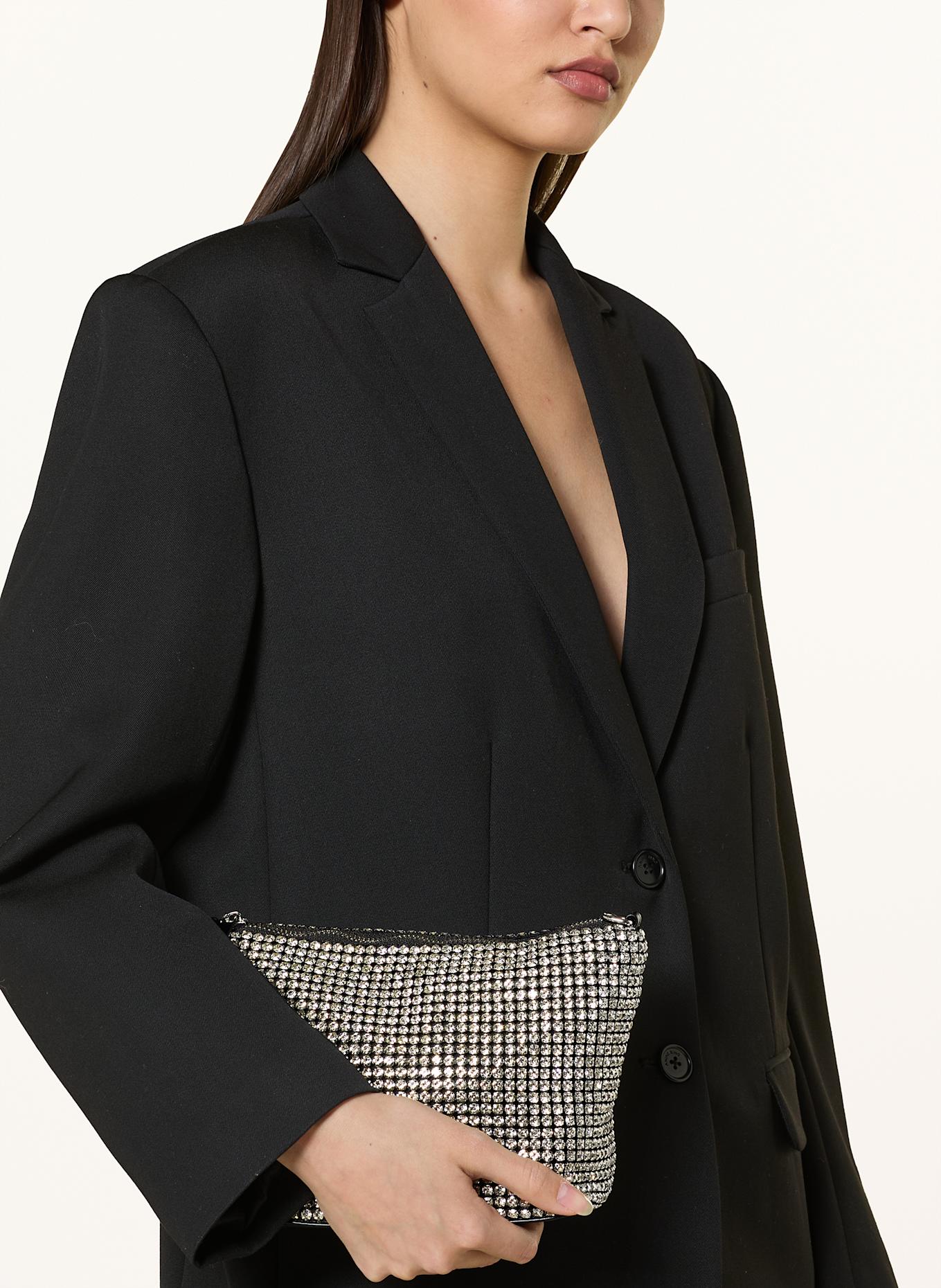 REISS Handtasche CRYSTAL: SILBER