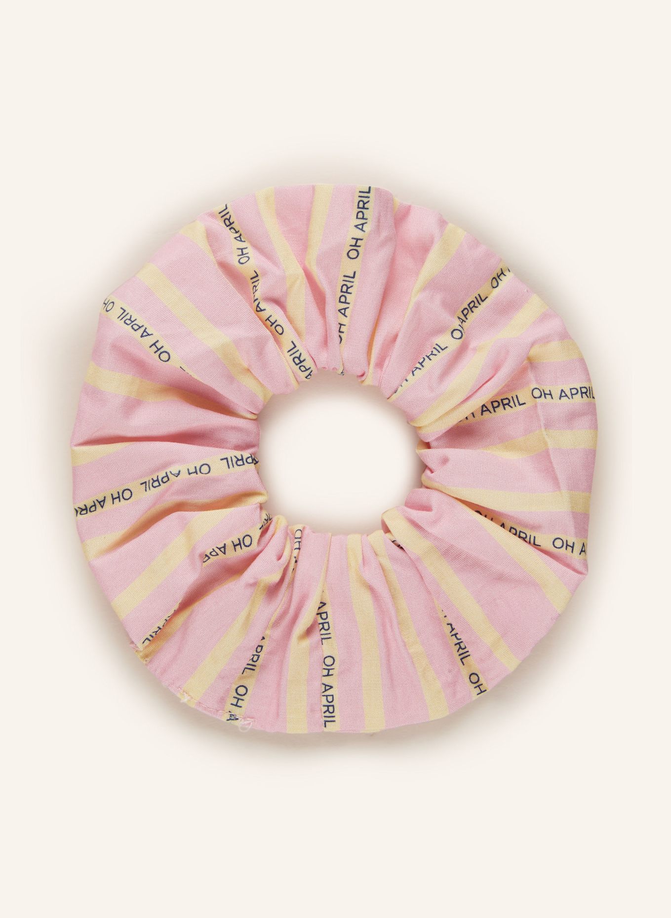 OH APRIL élastique pour cheveux: ROSE / JAUNE