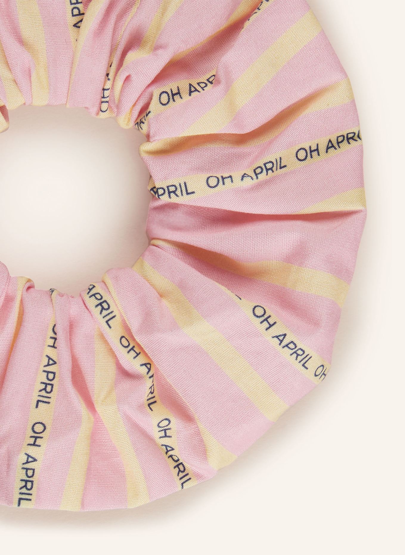 OH APRIL élastique pour cheveux: ROSE / JAUNE