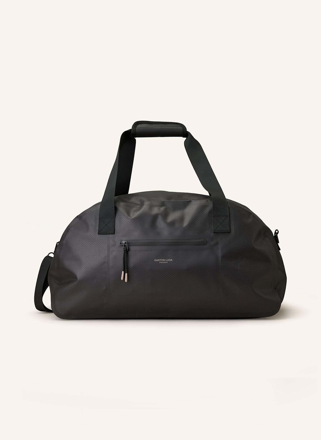 GASTON LUGA Torba podróżna DUOSEAL DUFFEL: CZARNY