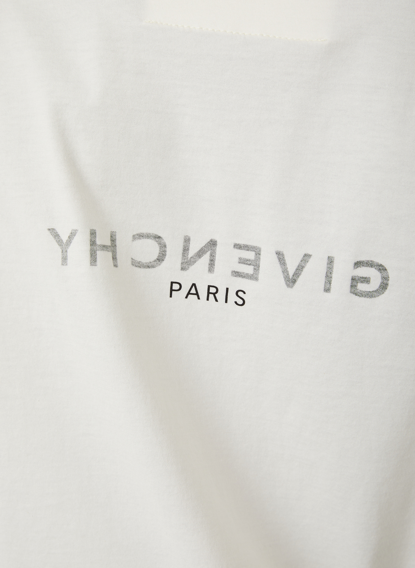 GIVENCHY T-Shirt: WEISS/ SCHWARZ/ BRAUN