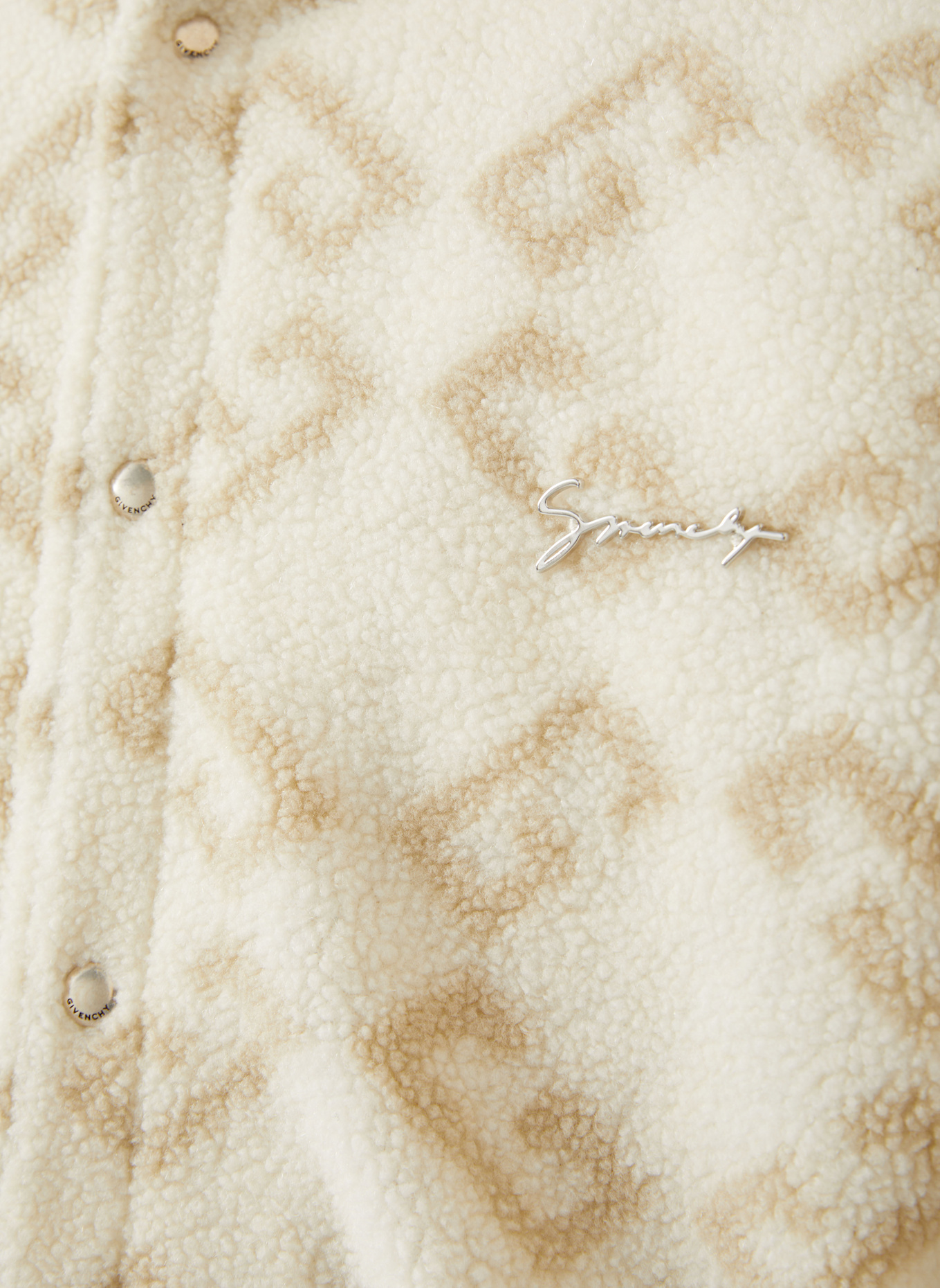 GIVENCHY Sweatjacke: CREME/ BEIGE