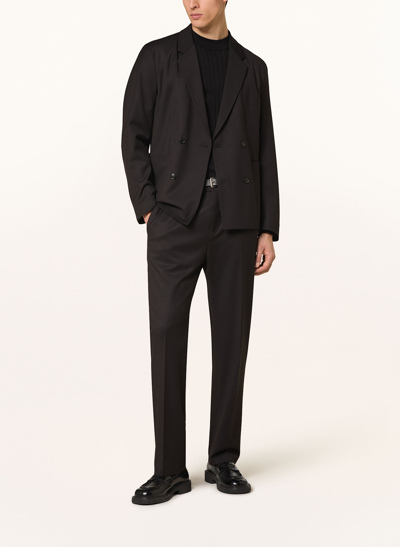 DRYKORN Anzughose GARONA_B Regular Fit: 1000 SCHWARZ