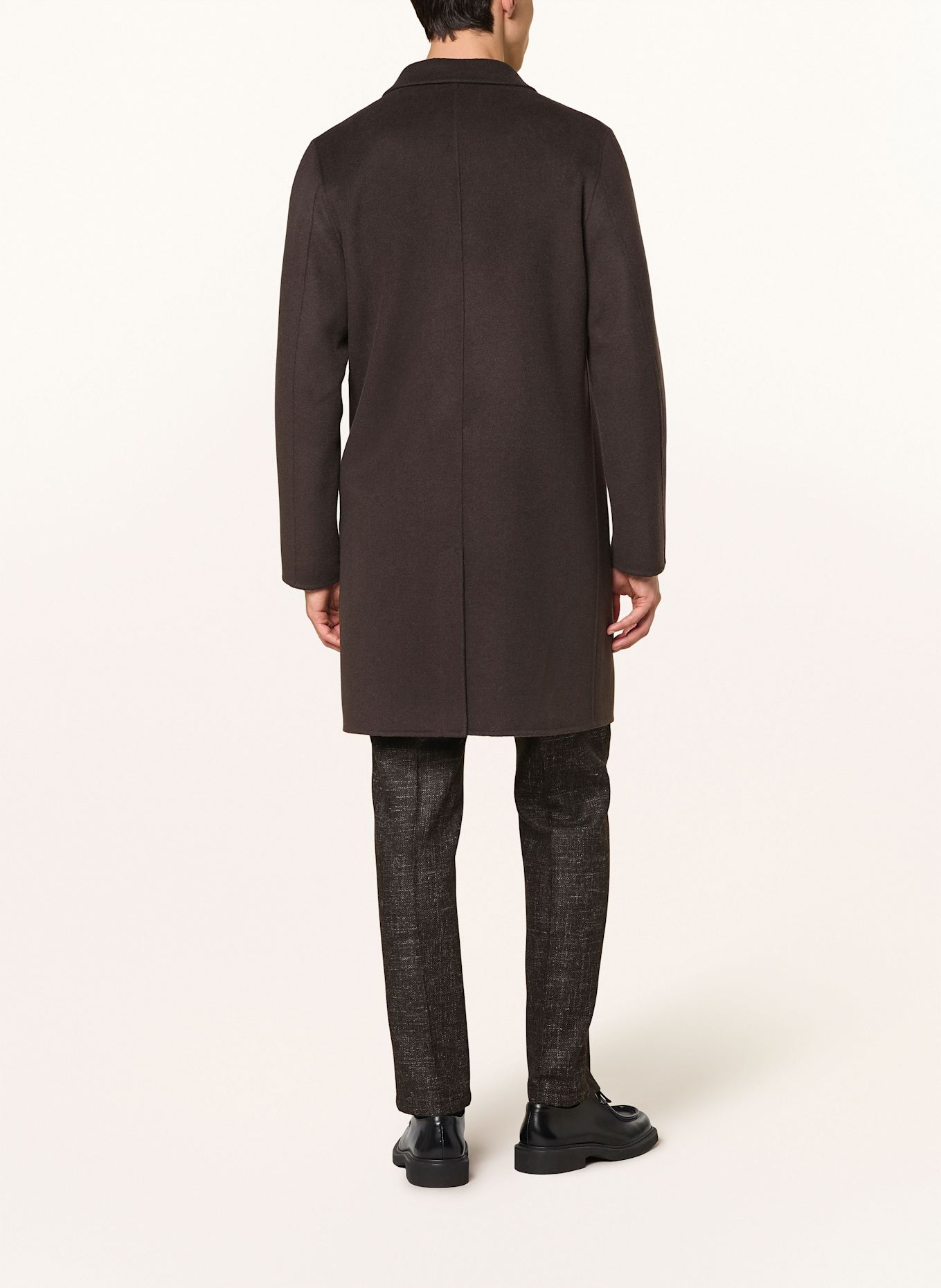 DRYKORN Wollmantel SKOLAN: DUNKELBRAUN