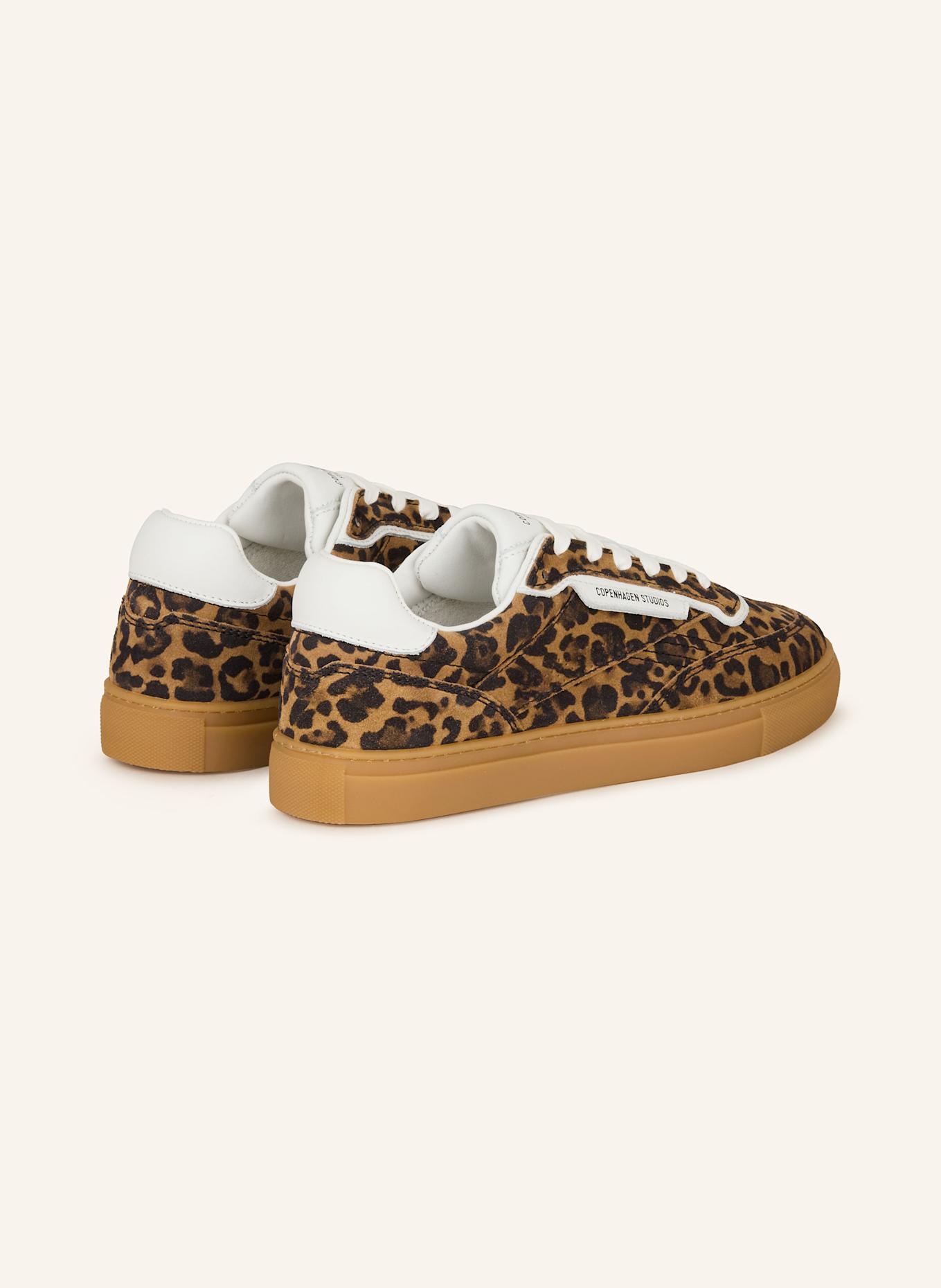 COPENHAGEN Sneakers CPH90: CAMEL/ DARK BROWN