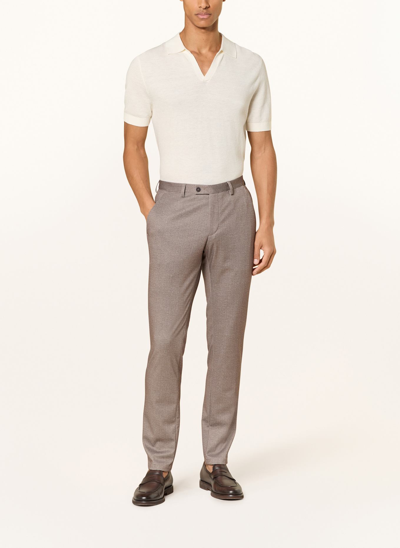 DIGEL move Anzughose ANNO Slim Fit: 34 BRAUN