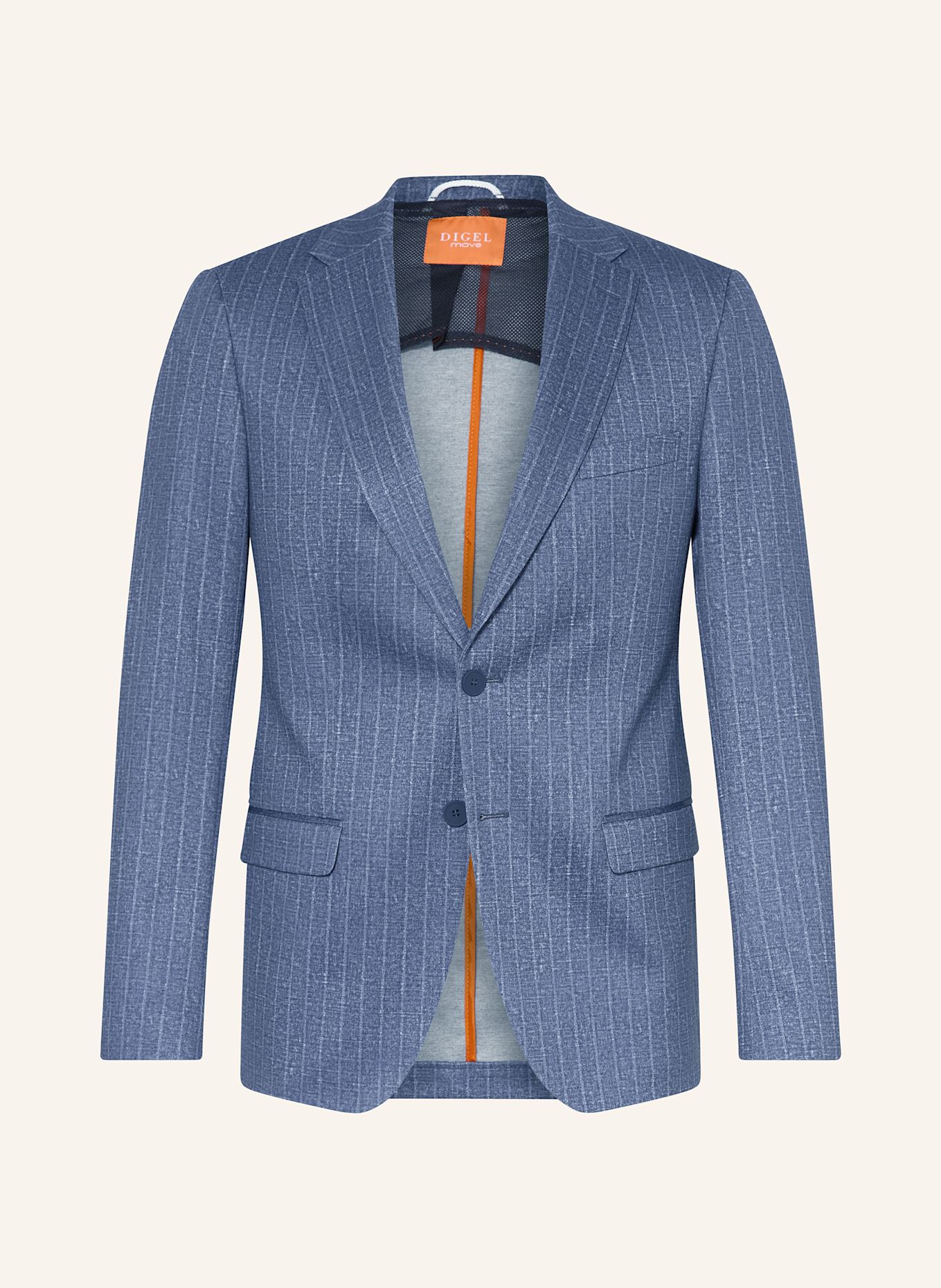 DIGEL move ANELLO slim fit suit jacket in jersey: 24 BLAU