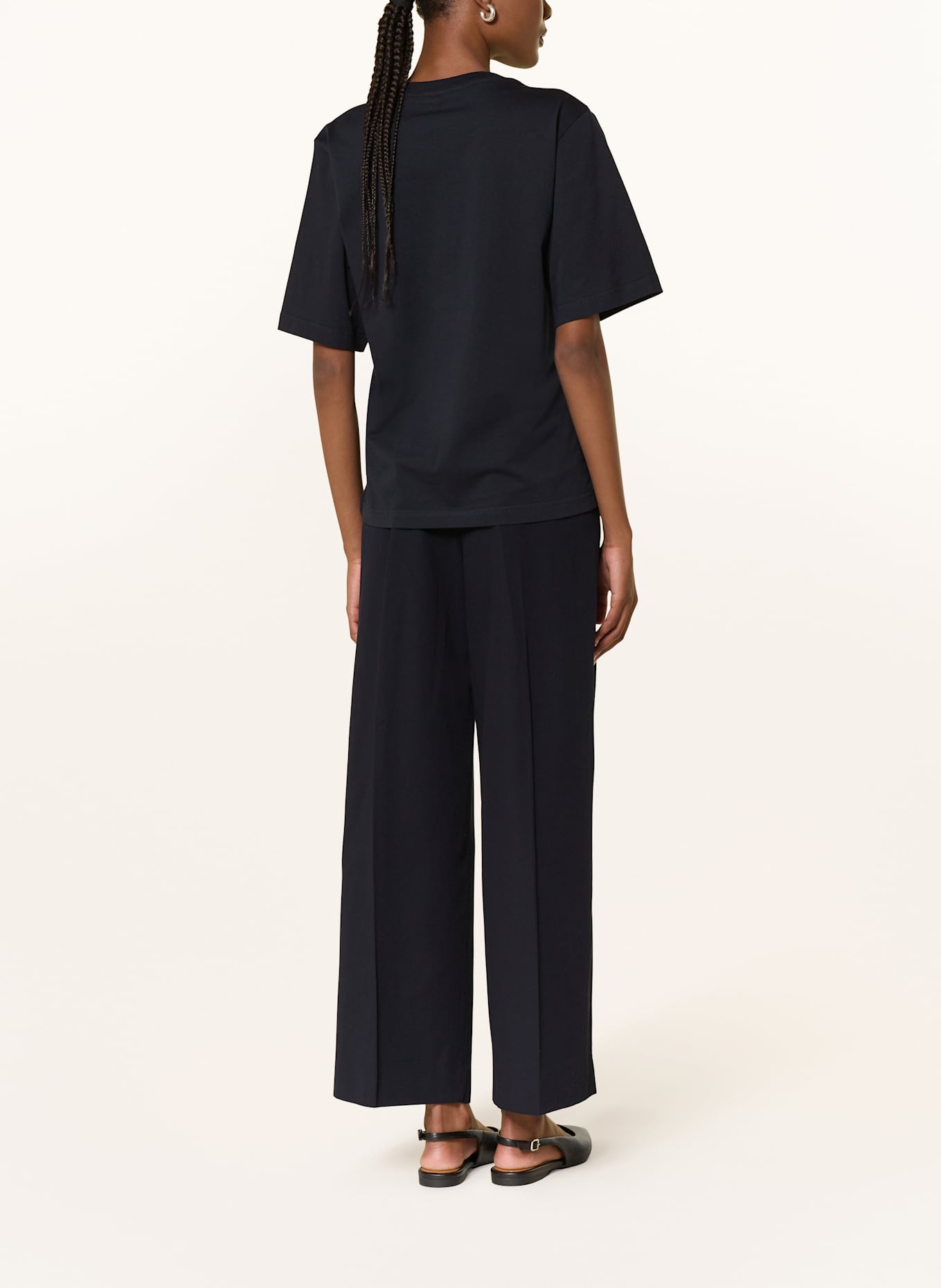 COS T-Shirt: DUNKELBLAU