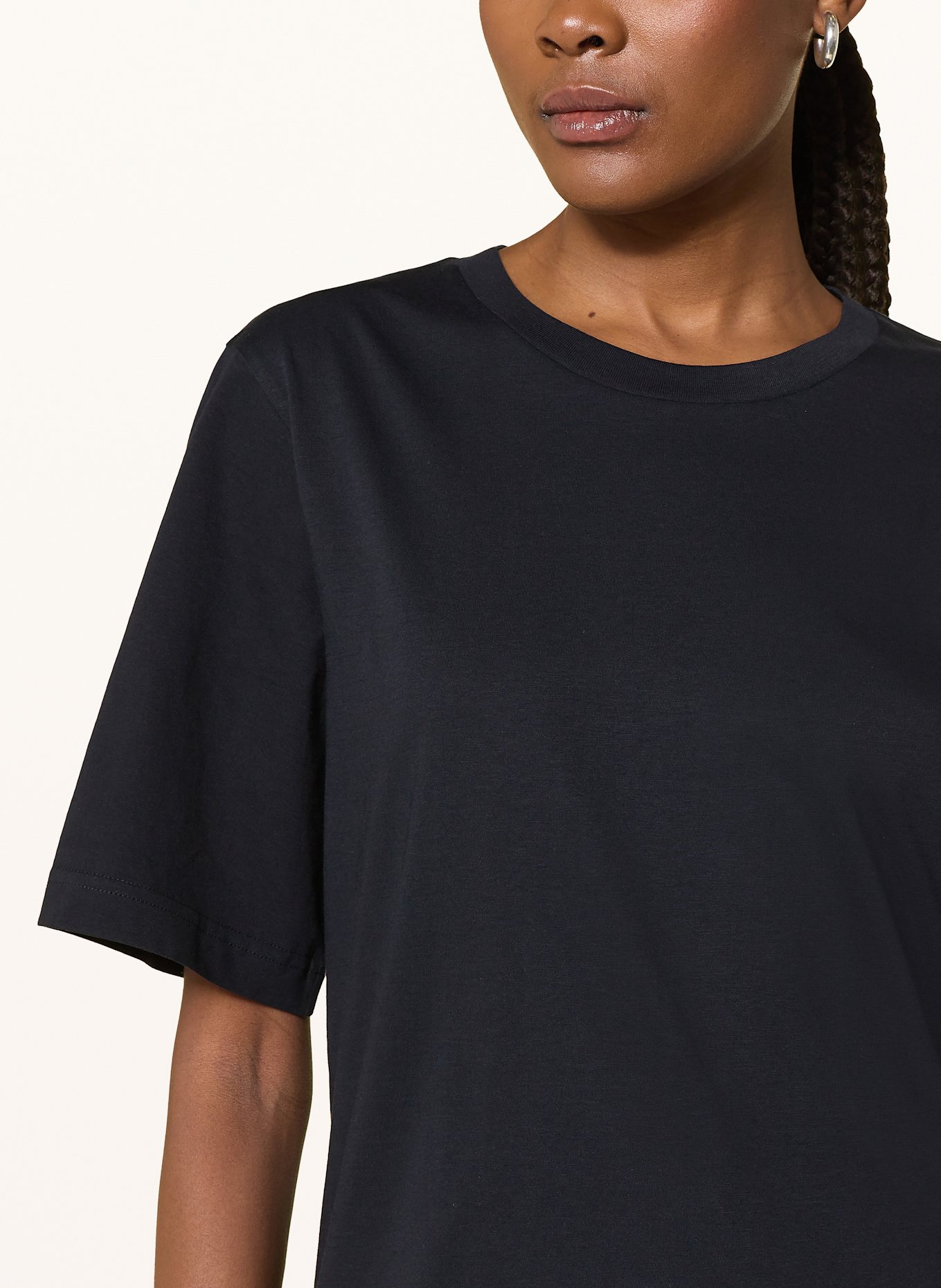 COS T-Shirt: DUNKELBLAU