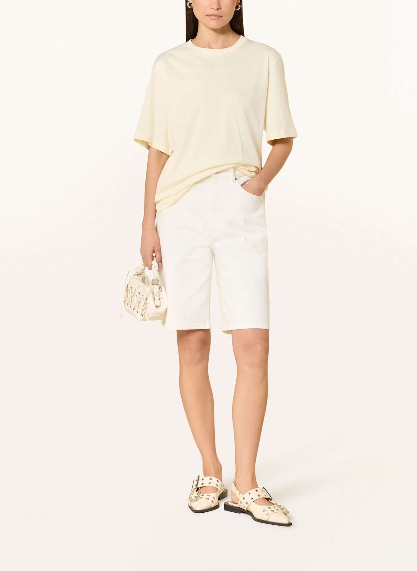 COS T-Shirt: HELLGELB