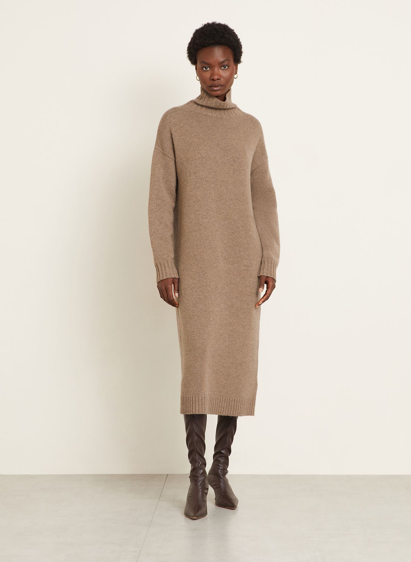 Max Mara Robe en cachemire SUMMER: BEIGE