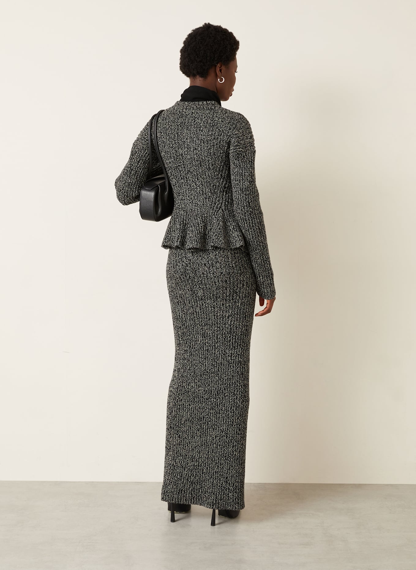 Max Mara Strickjacke KIM: SCHWARZ / WEISS