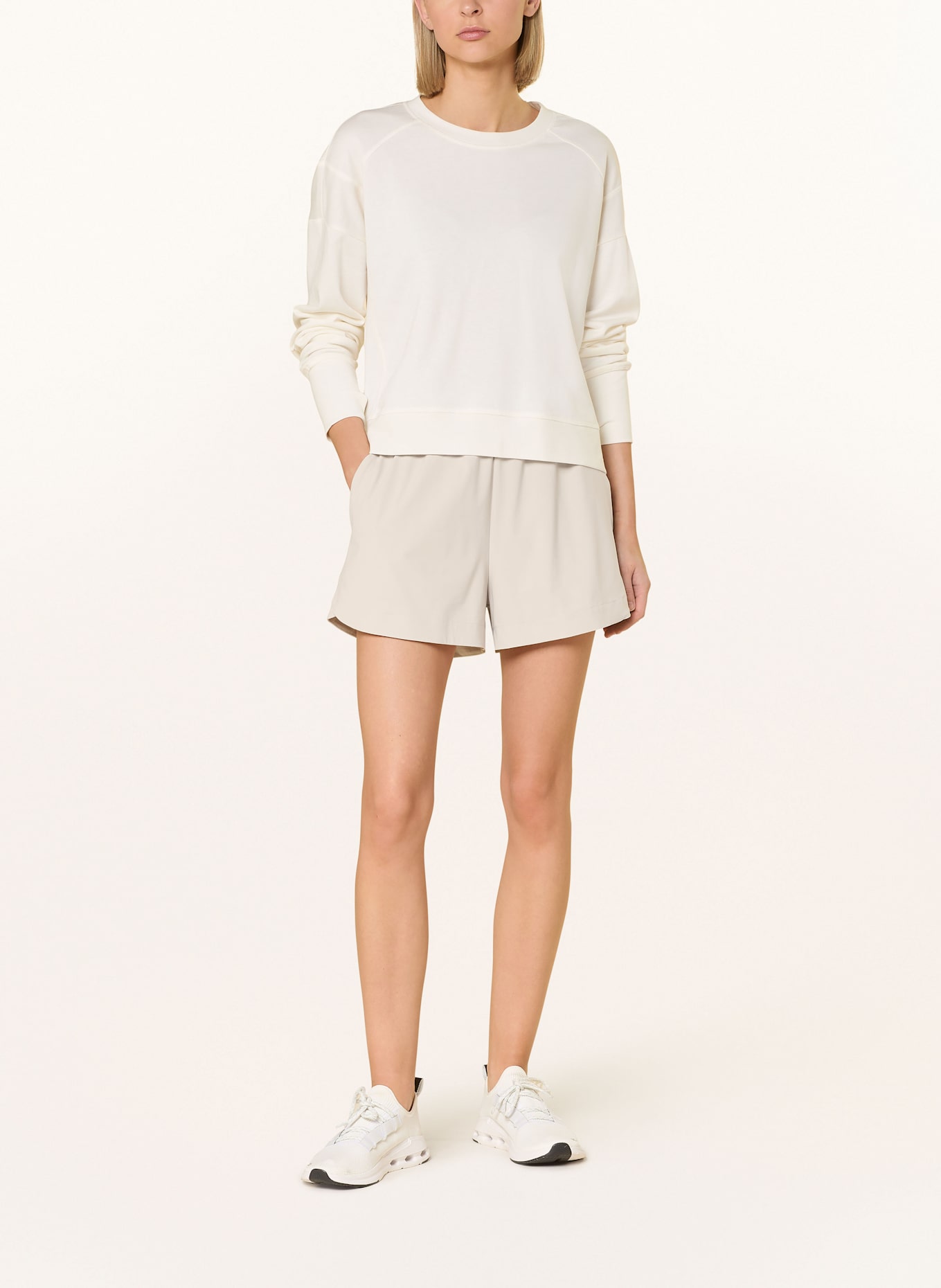 Sweaty Betty Trainingsshorts ELEVATED 3": CREME