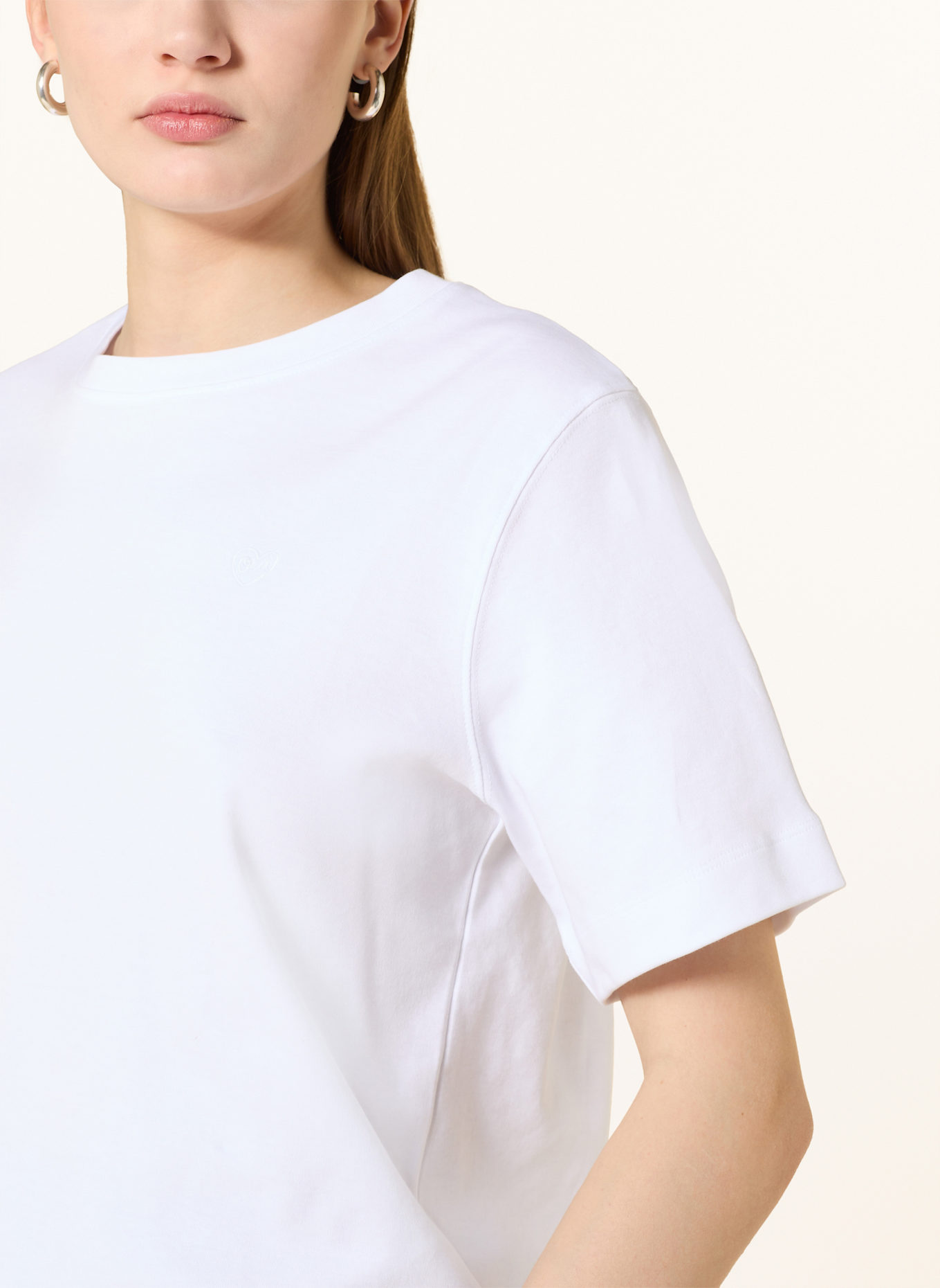oui T-Shirt SVEAH: WEISS