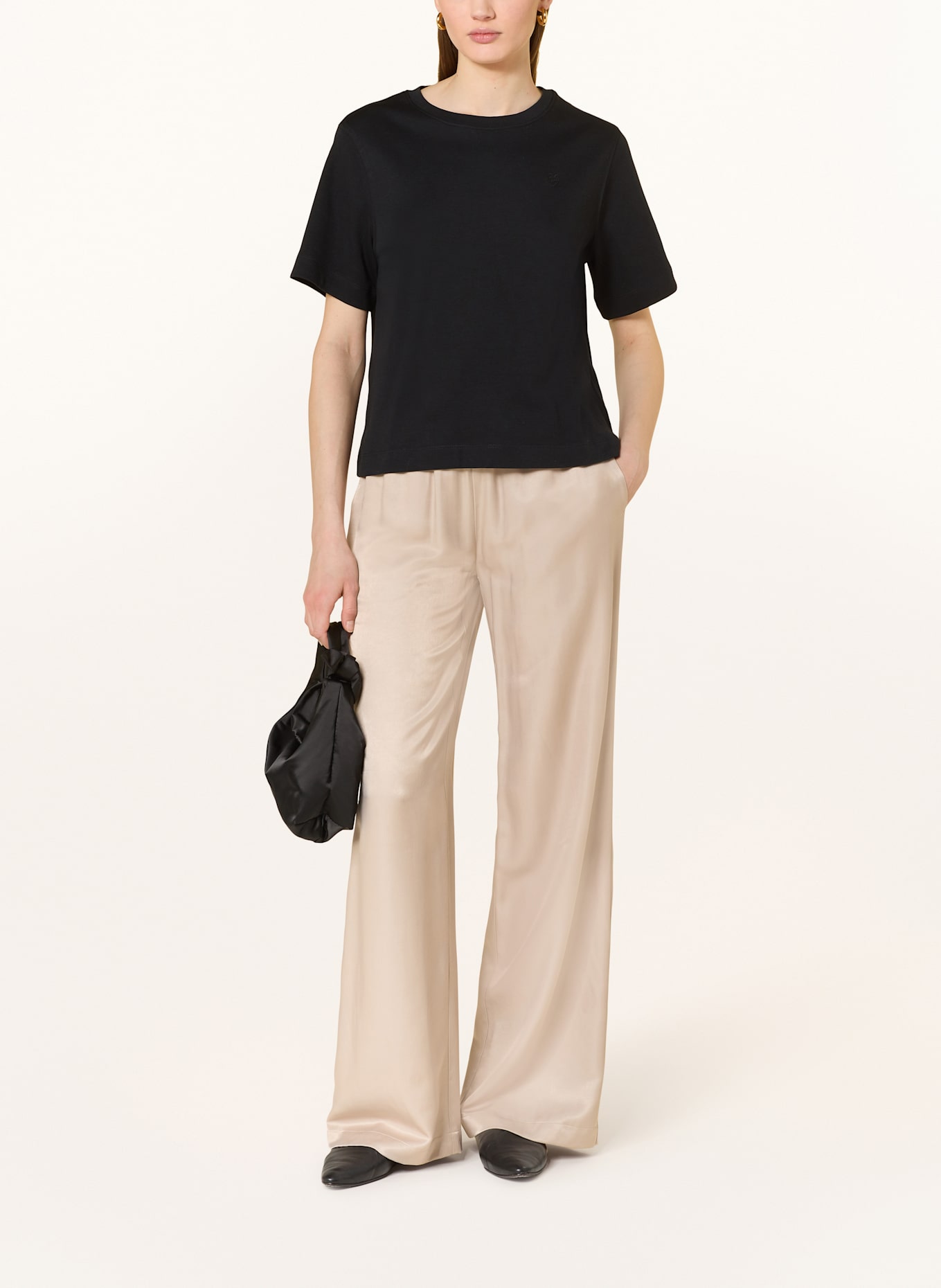 oui T-Shirt SVEAH: SCHWARZ