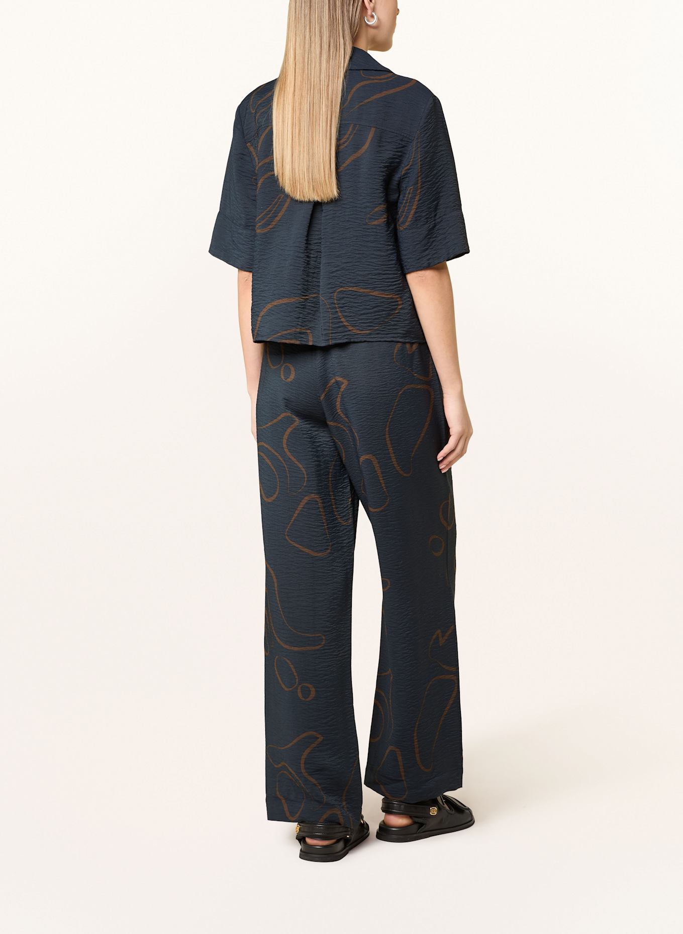 someday Marlenehose CEVIL NATURE: DUNKELBLAU