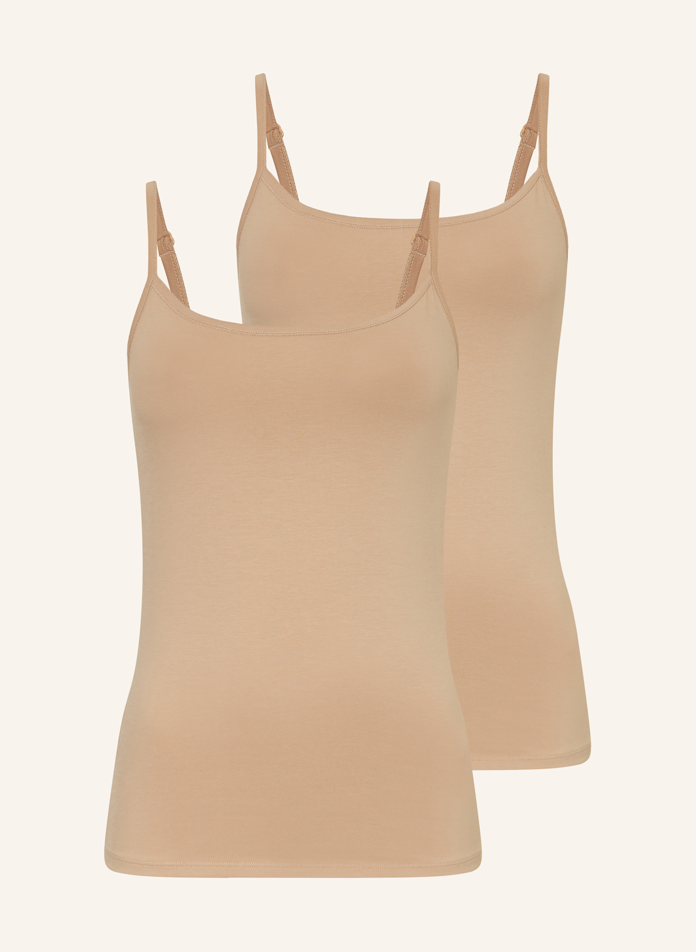 FALKE 2er-Pack Tops DAILY COMFORT: CAMEL