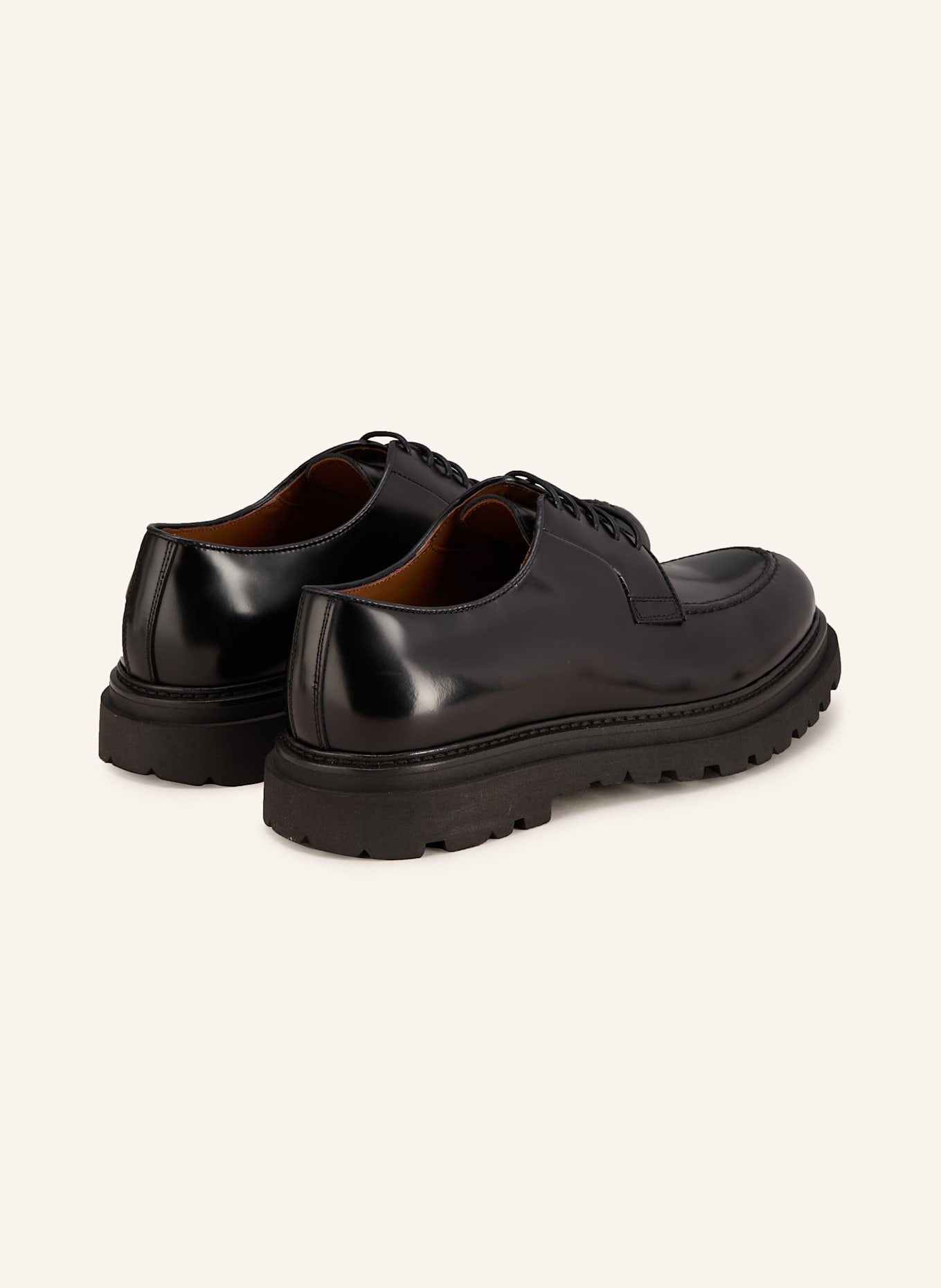 PAUL Buty sznurowane: CZARNY