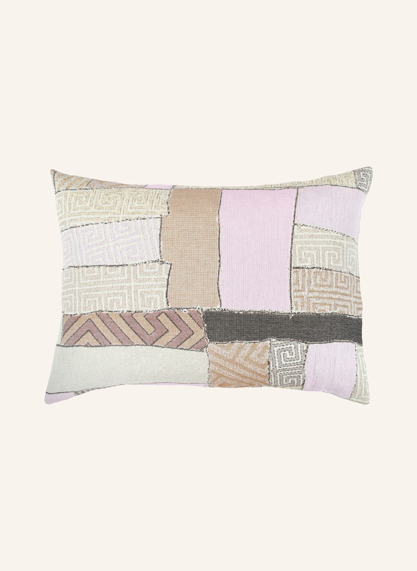 zoeppritz Dekokissenhülle LEGACY: HELLGRAU / HELLROSA / BEIGE