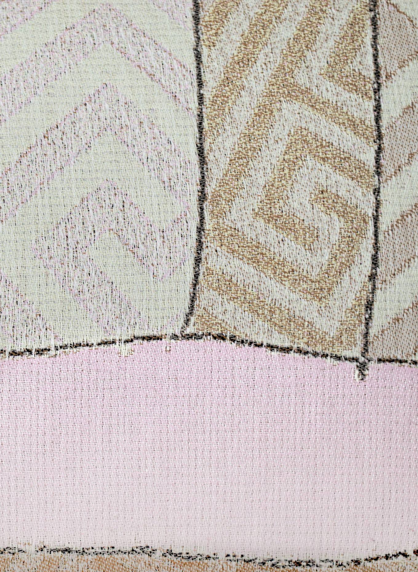 zoeppritz Dekokissenhülle LEGACY: HELLGRAU / HELLROSA / BEIGE