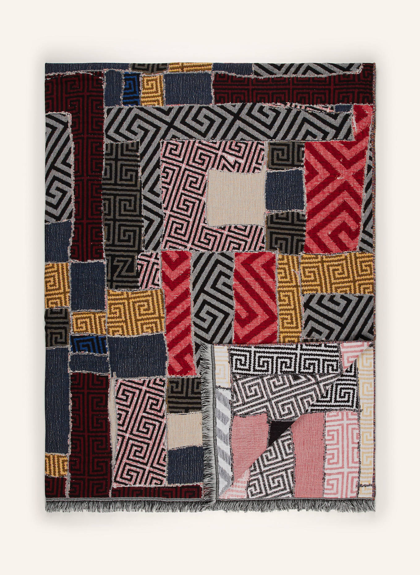 zoeppritz Plaid LEGACY: SCHWARZ/ ROSA/ WEISS