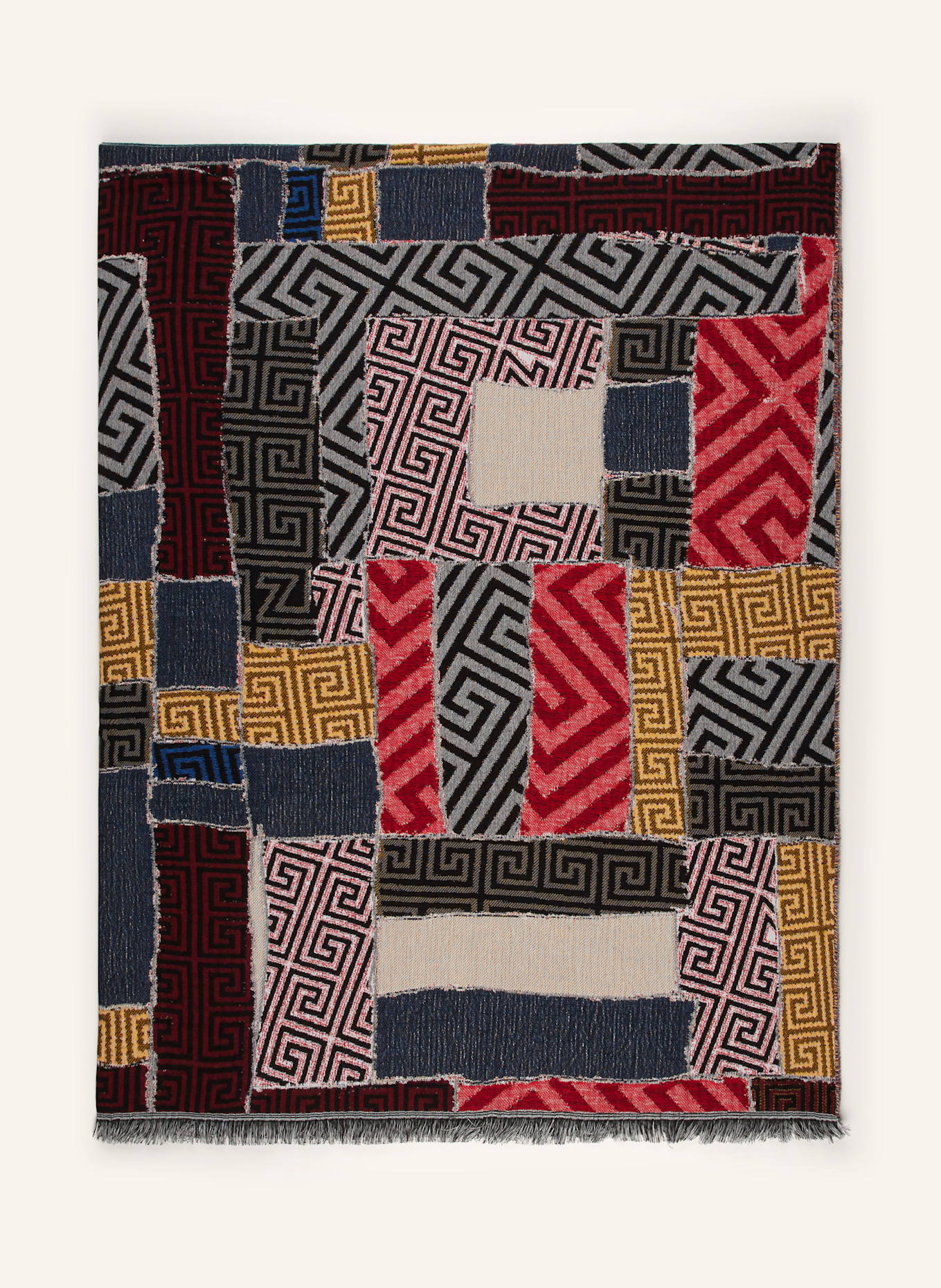 zoeppritz Plaid LEGACY: SCHWARZ/ ROSA/ WEISS