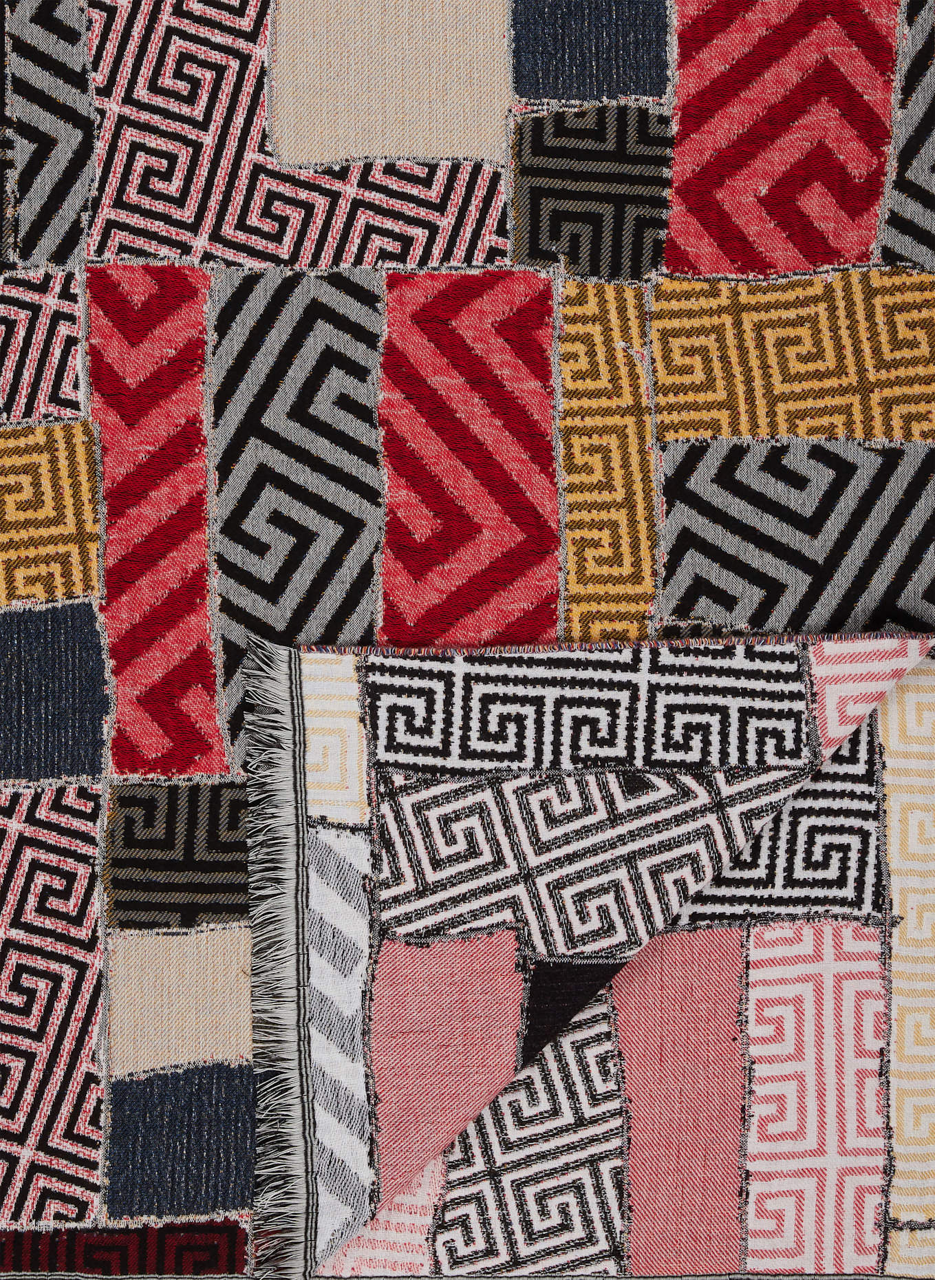 zoeppritz Plaid LEGACY: SCHWARZ/ ROSA/ WEISS